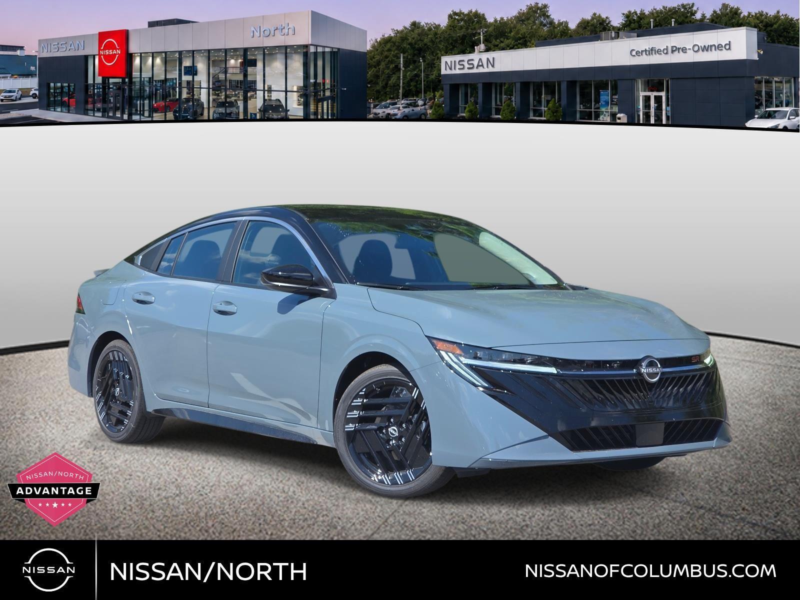 Atlantic Gray Metallic/Super Black 2026 Nissan Sentra Sedan Front-Wheel Drive Continuously Variable Transmission