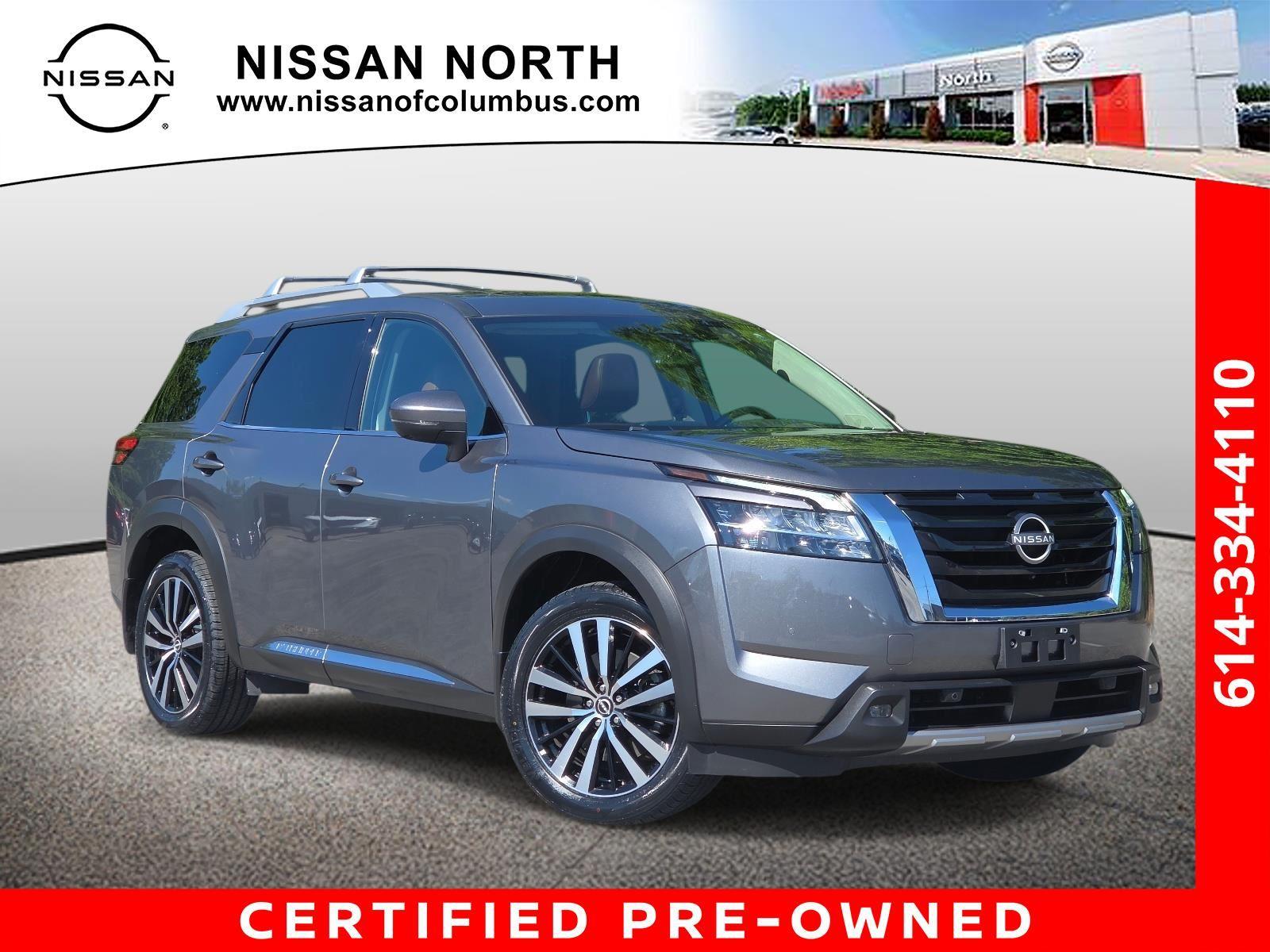 Gray (Gun Metallic) 2023 Nissan Pathfinder SUV / Crossover All-Wheel Drive Automatic
