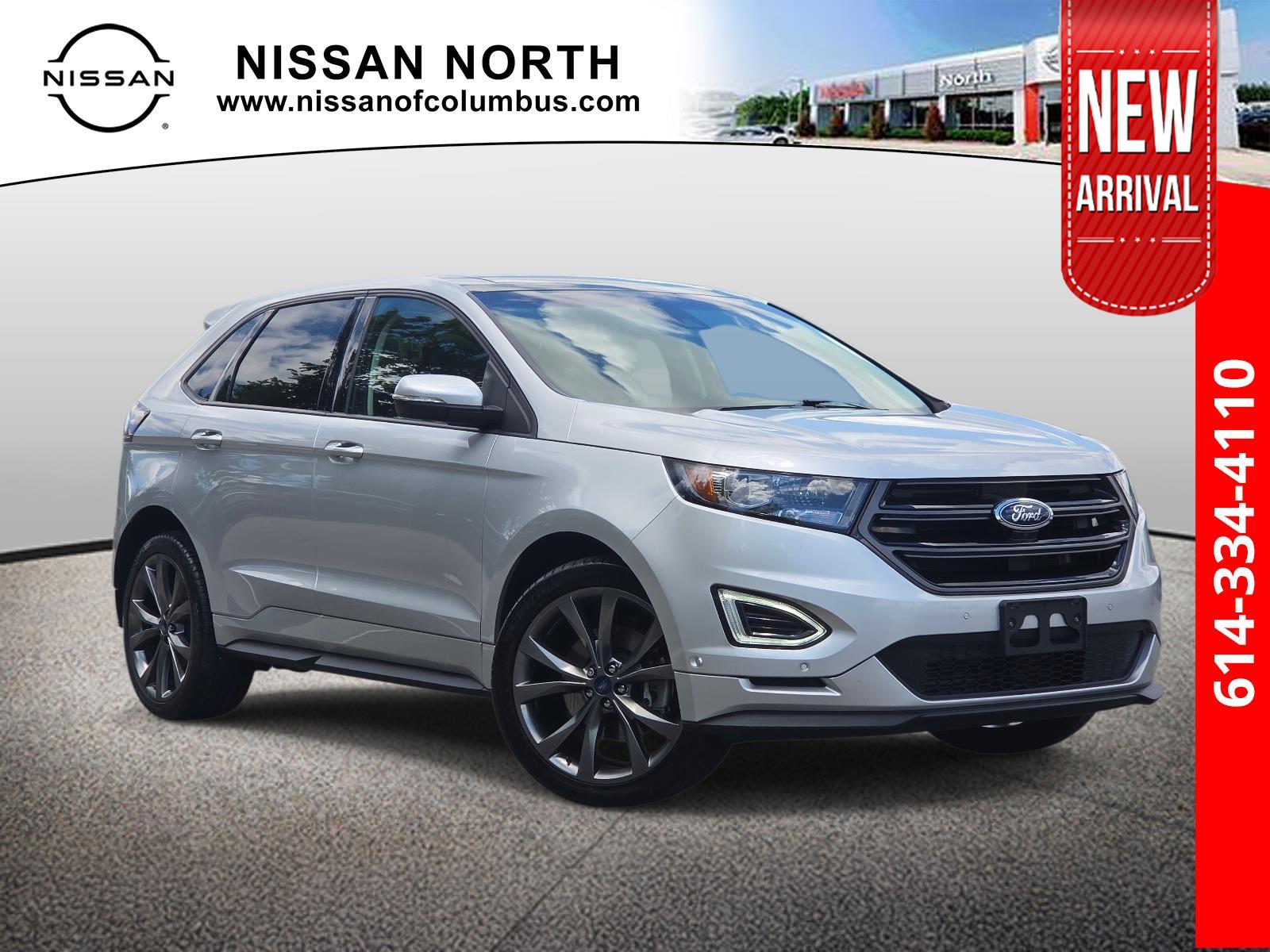 Silver 2017 Ford Edge SUV / Crossover All-Wheel Drive