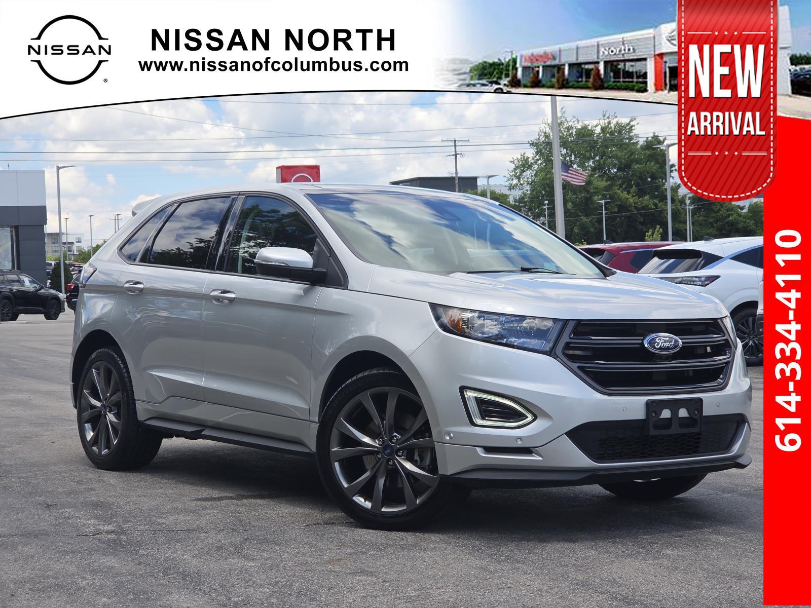 Silver 2017 Ford Edge SUV / Crossover All-Wheel Drive