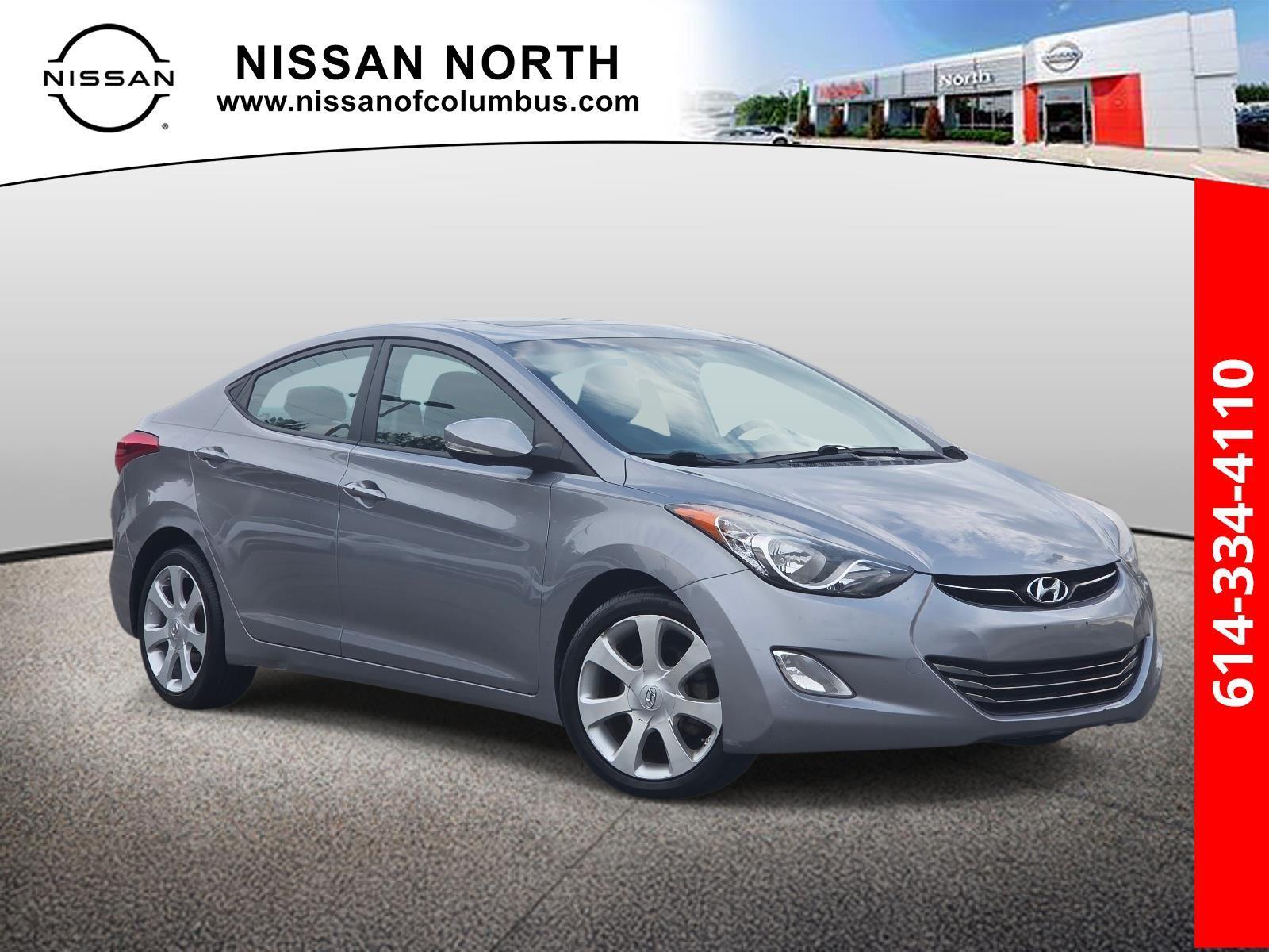 Shimmering Air Silver 2013 Hyundai Elantra Sedan Front-Wheel Drive Automatic