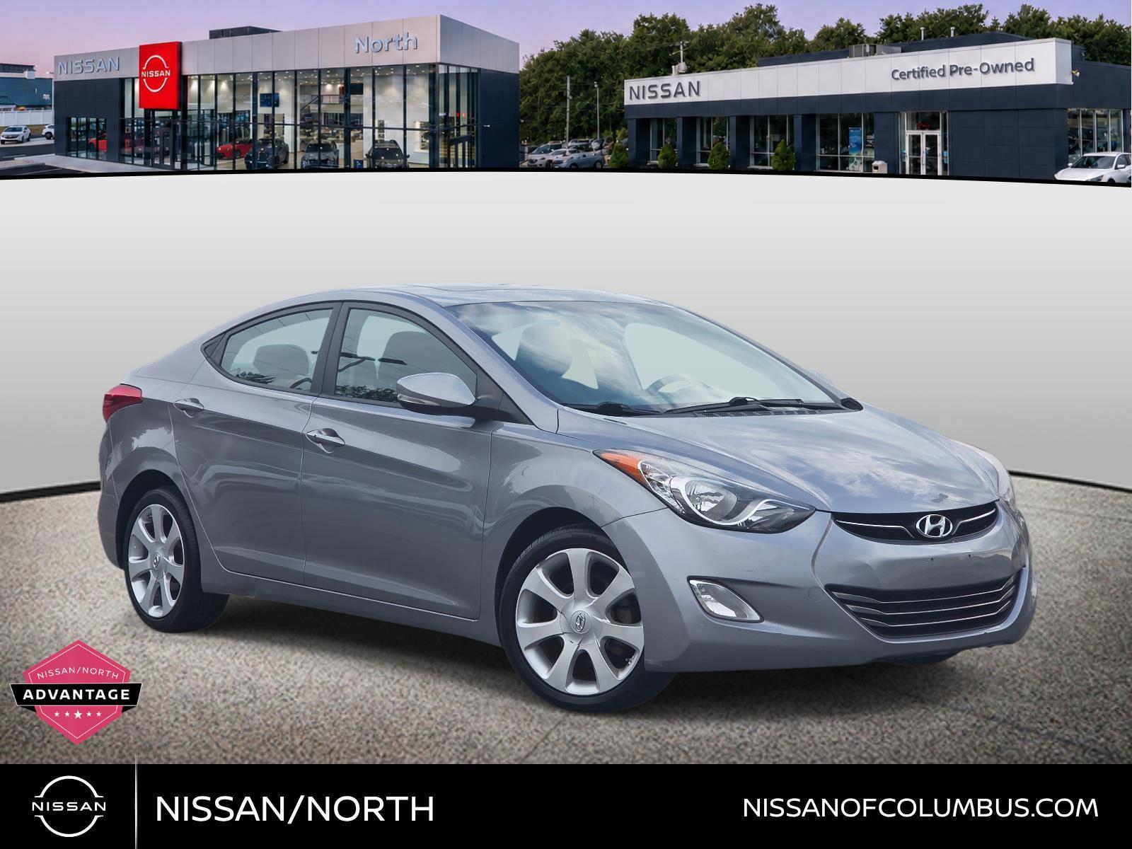 Shimmering Air Silver 2013 Hyundai Elantra Sedan Front-Wheel Drive Automatic