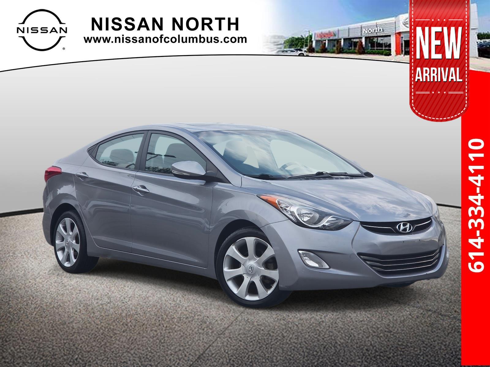 Shimmering Air Silver 2013 Hyundai Elantra Sedan Front-Wheel Drive Automatic