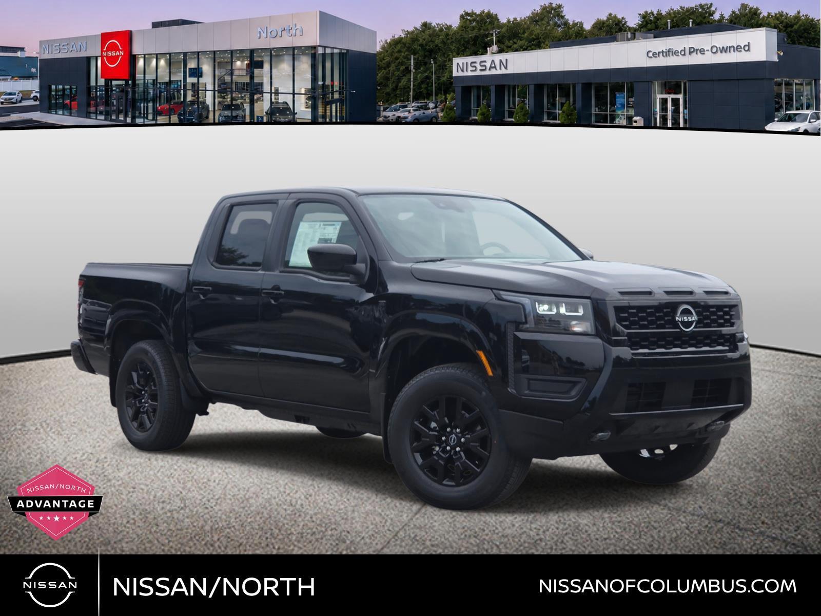 Super Black 2026 Nissan Frontier Pickup Truck Four-Wheel Drive Automatic