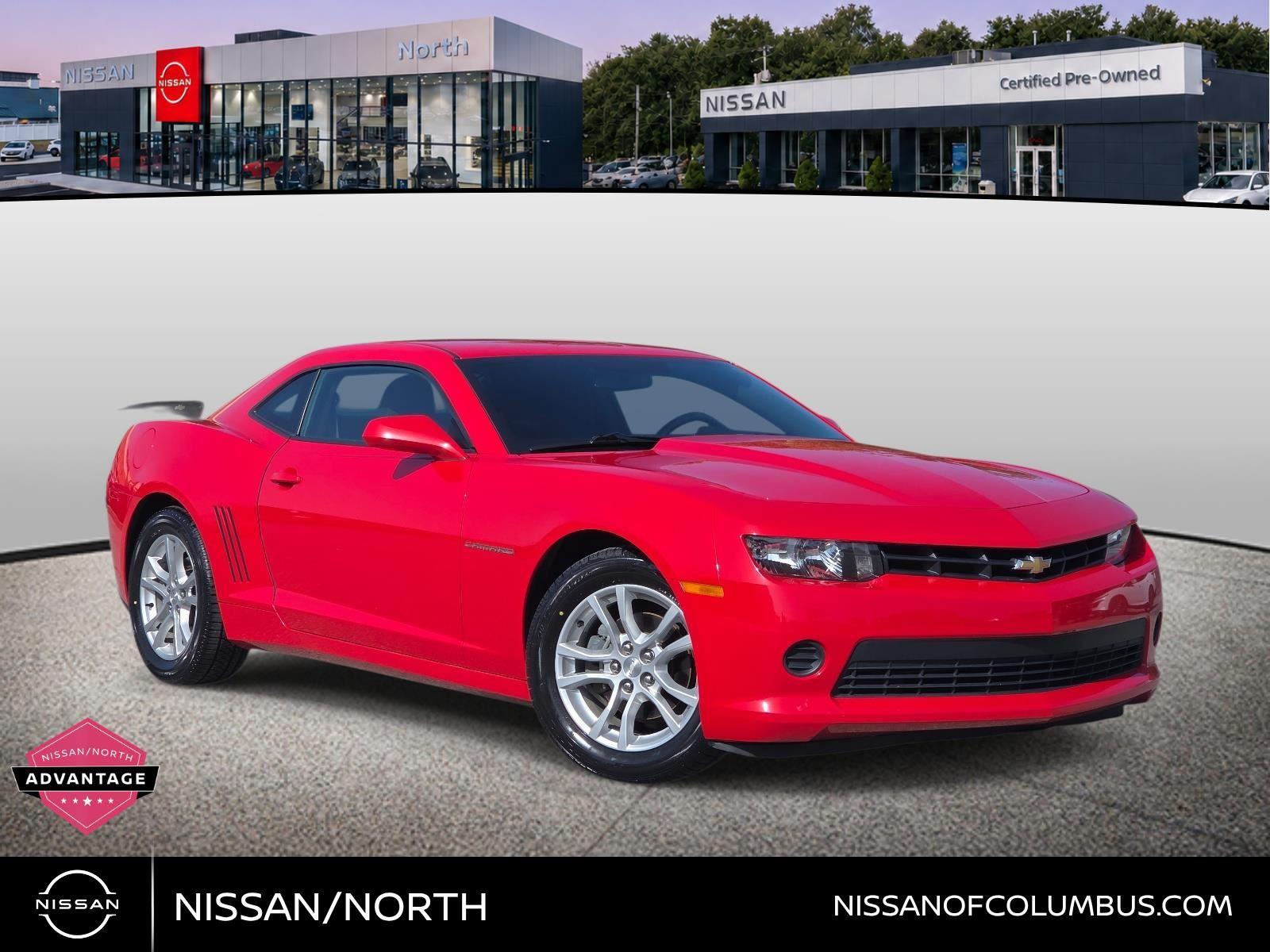 Red Hot 2015 Chevrolet Camaro Coupe Rear-Wheel Drive 6-Speed Manual