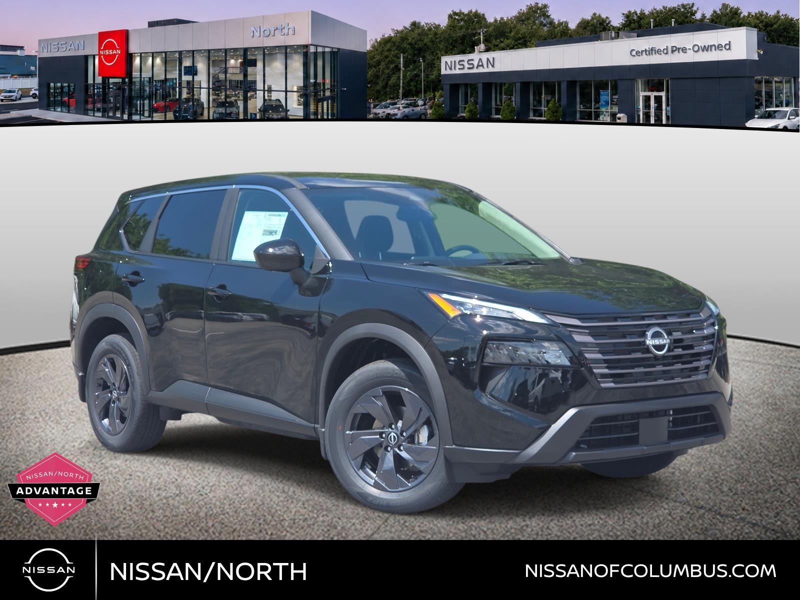 Super Black 2026 Nissan Rogue SUV / Crossover All-Wheel Drive Continuously Variable Transmission