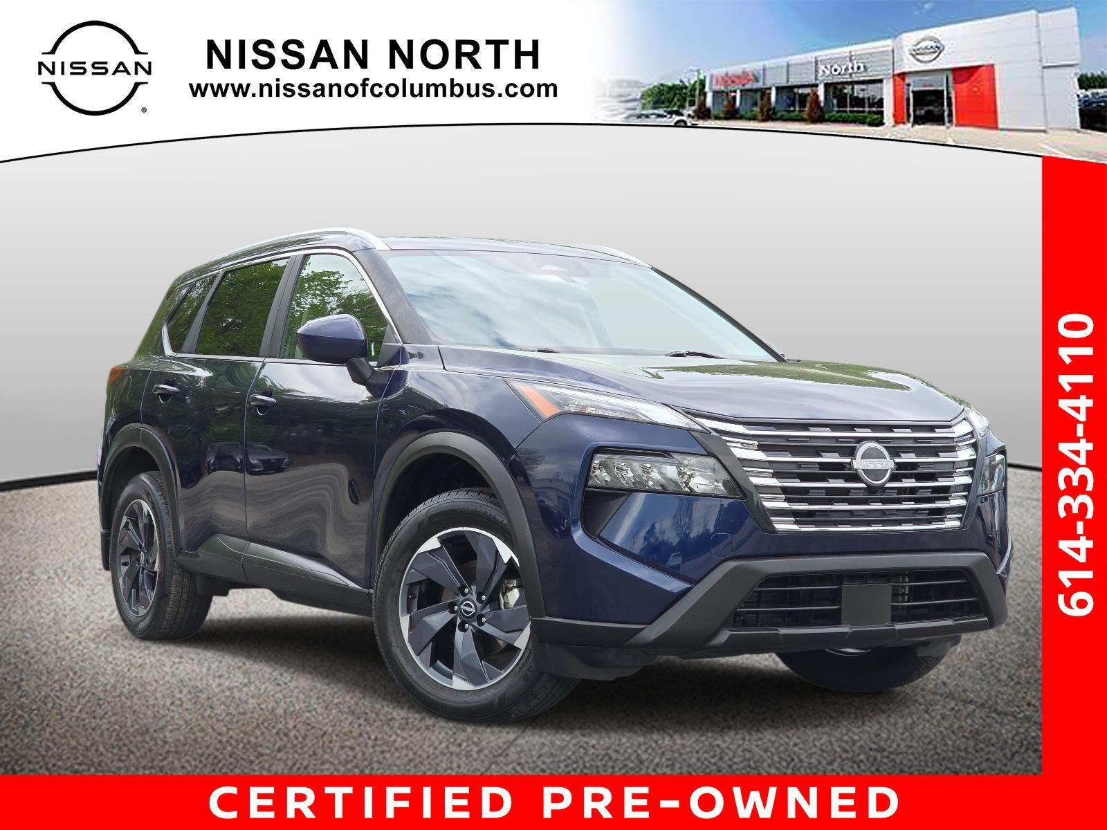 Deep Ocean Blue Pearl 2024 Nissan Rogue SUV / Crossover All-Wheel Drive Continuously Variable Transmission