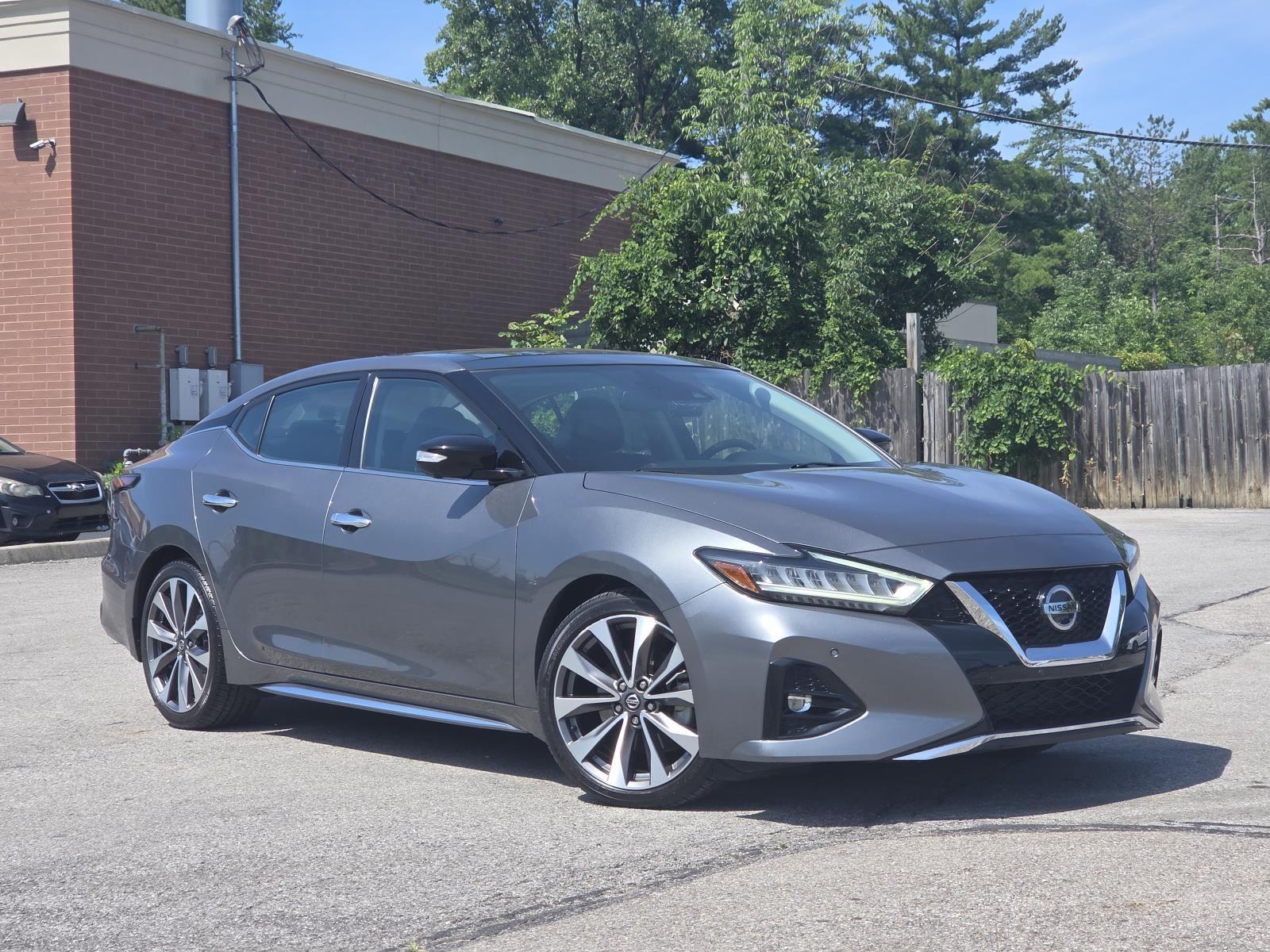 Gray (Gun Metallic) 2019 Nissan Maxima Sedan Front-Wheel Drive Continuously Variable Transmission