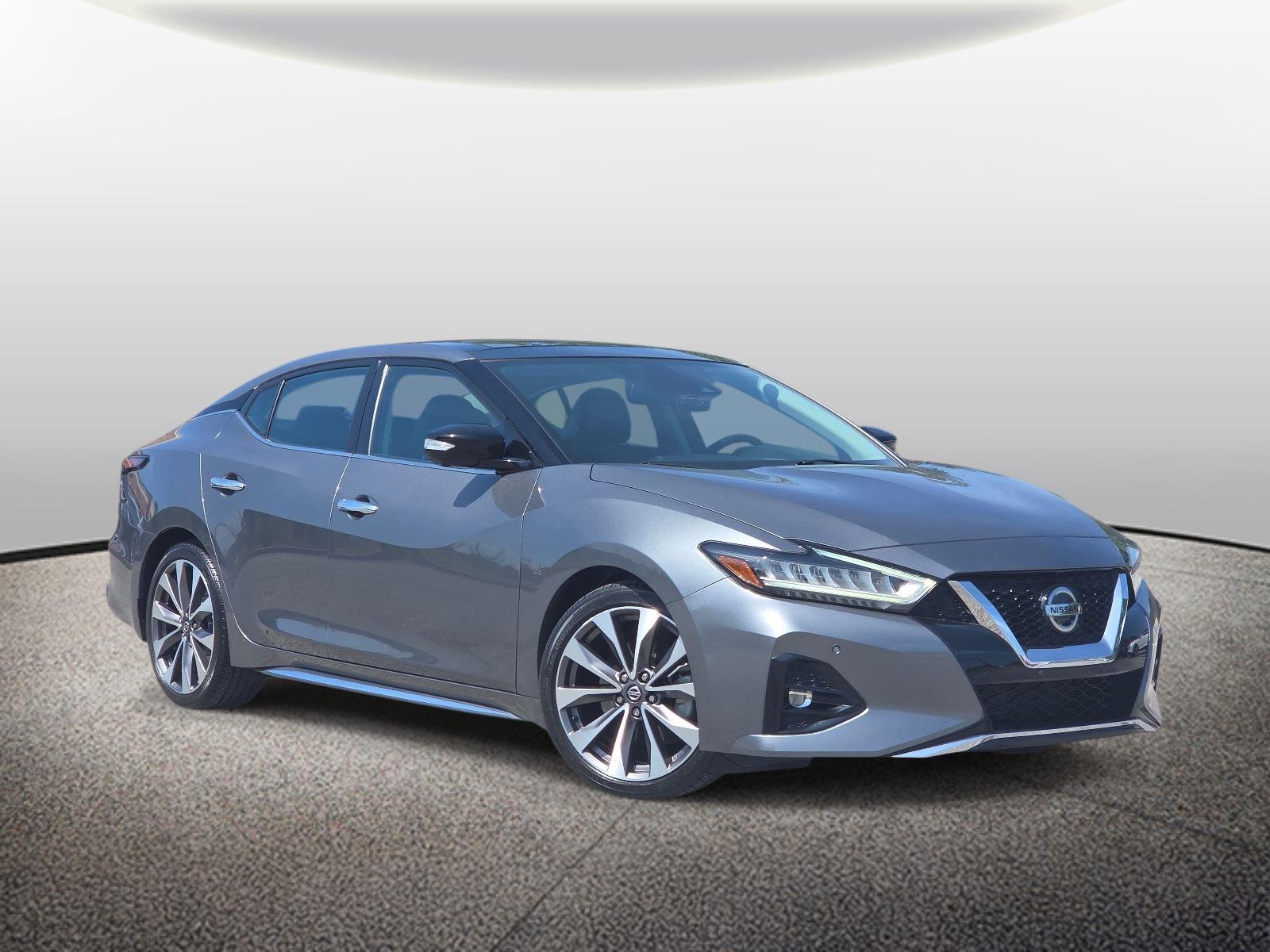 Gray (Gun Metallic) 2019 Nissan Maxima Sedan Front-Wheel Drive Continuously Variable Transmission