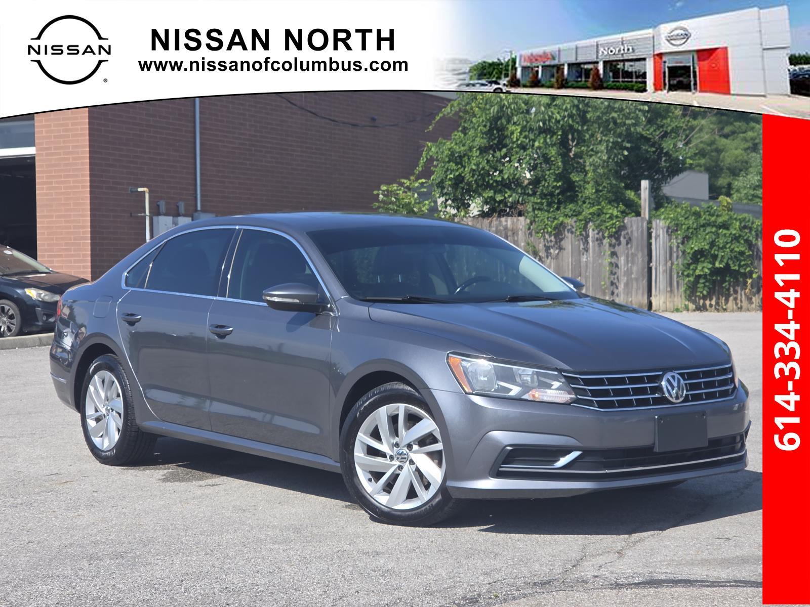 Platinum Gray Metallic 2018 Volkswagen Passat Sedan Front-Wheel Drive Automatic