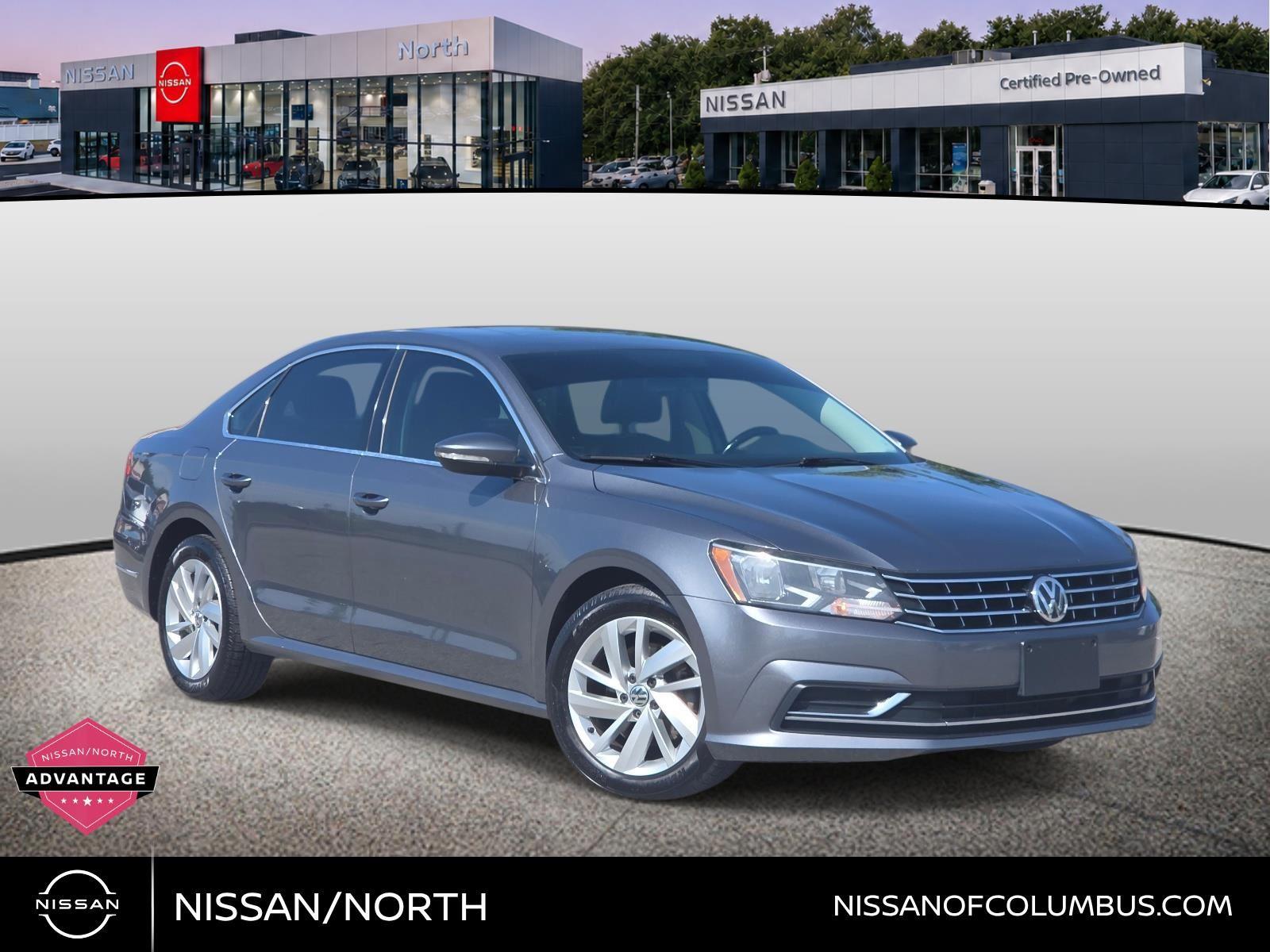 Platinum Gray Metallic 2018 Volkswagen Passat Sedan Front-Wheel Drive Automatic