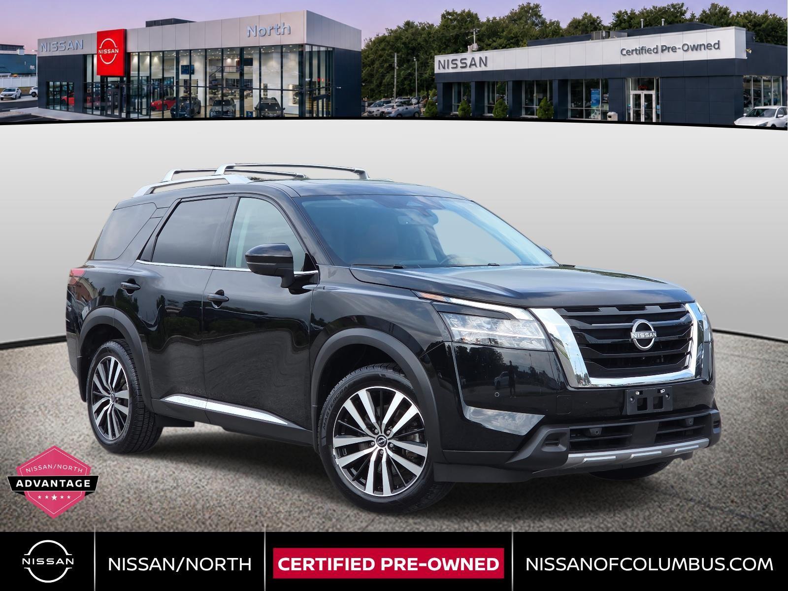Super Black 2023 Nissan Pathfinder SUV / Crossover All-Wheel Drive Automatic
