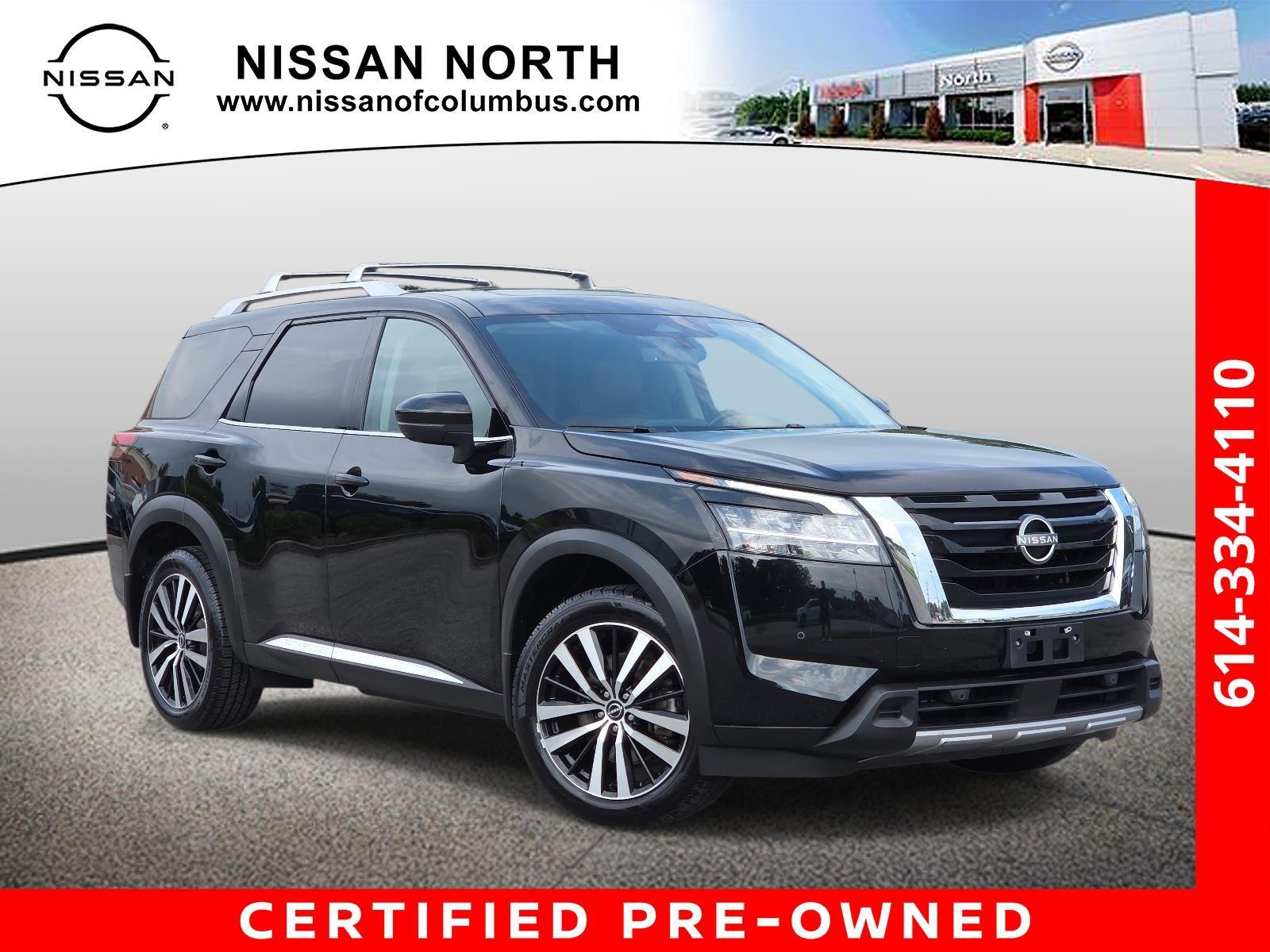 Super Black 2023 Nissan Pathfinder SUV / Crossover All-Wheel Drive Automatic