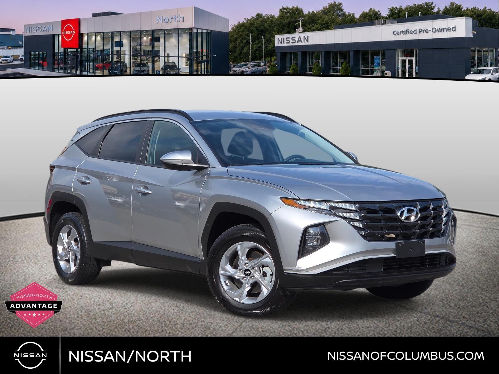 Shimmering Silver 2023 Hyundai Tucson SUV / Crossover All-Wheel Drive Automatic