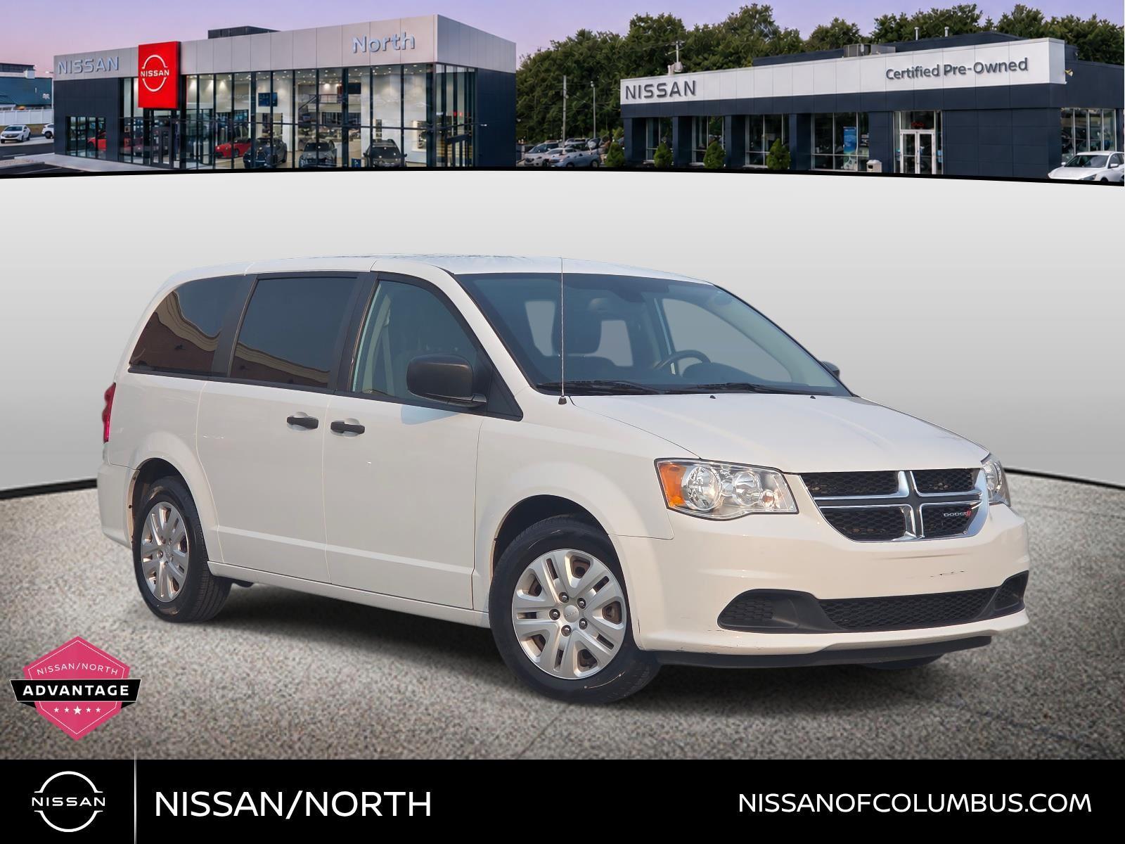 White Knuckle Clearcoat 2019 Dodge Grand Caravan Minivan Front-Wheel Drive 6-Speed Automatic