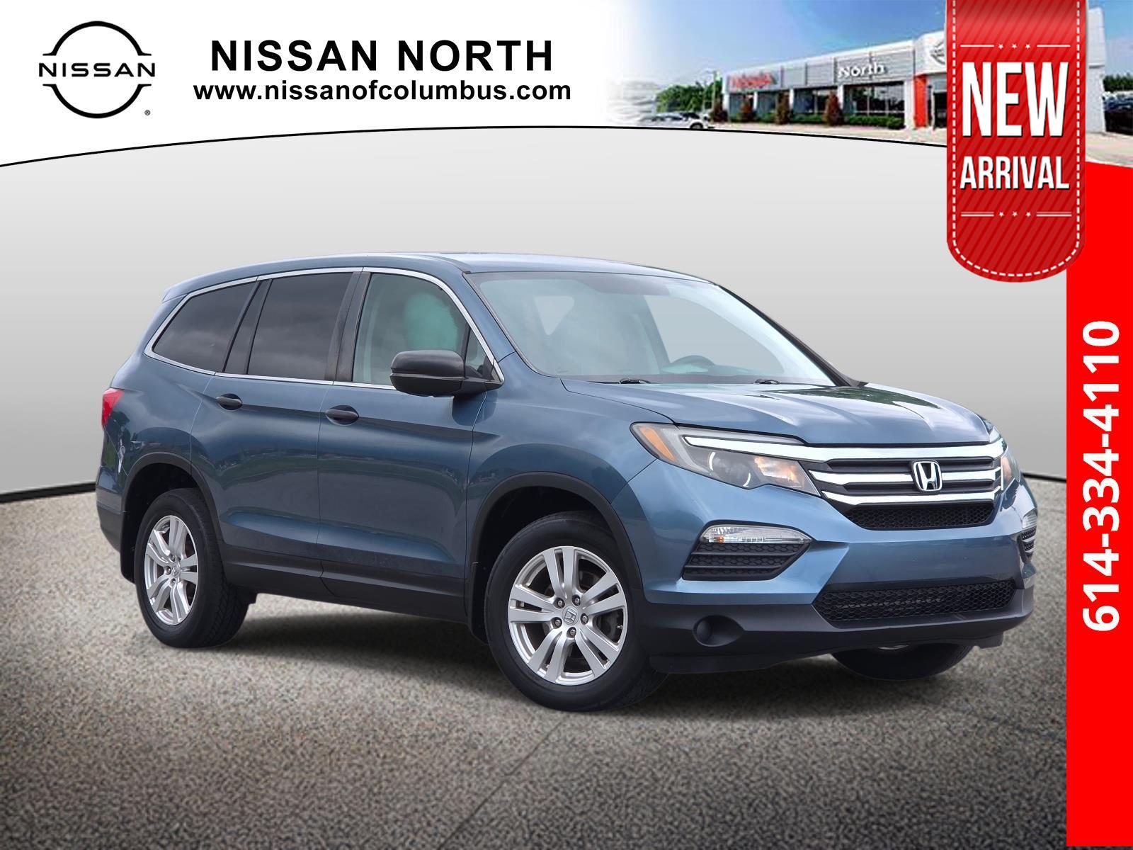 Gray (Steel Sapphire Metallic) 2016 Honda Pilot SUV / Crossover All-Wheel Drive Automatic