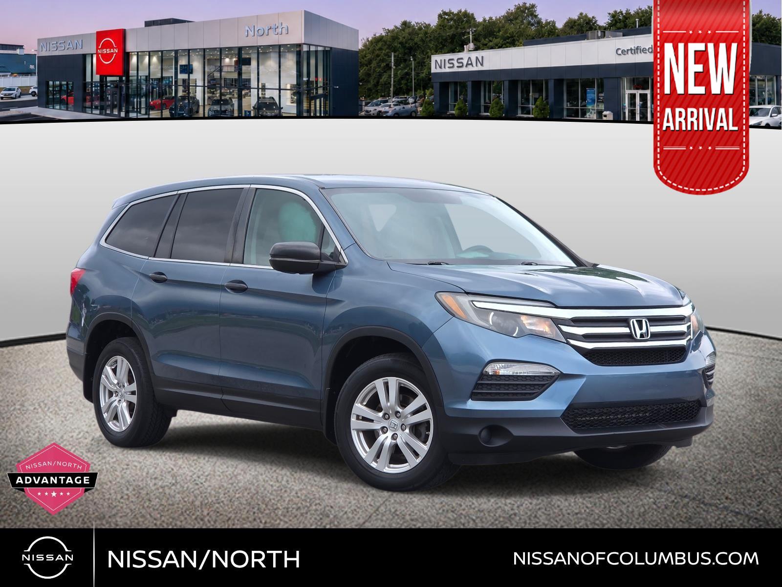 Gray (Steel Sapphire Metallic) 2016 Honda Pilot SUV / Crossover All-Wheel Drive Automatic