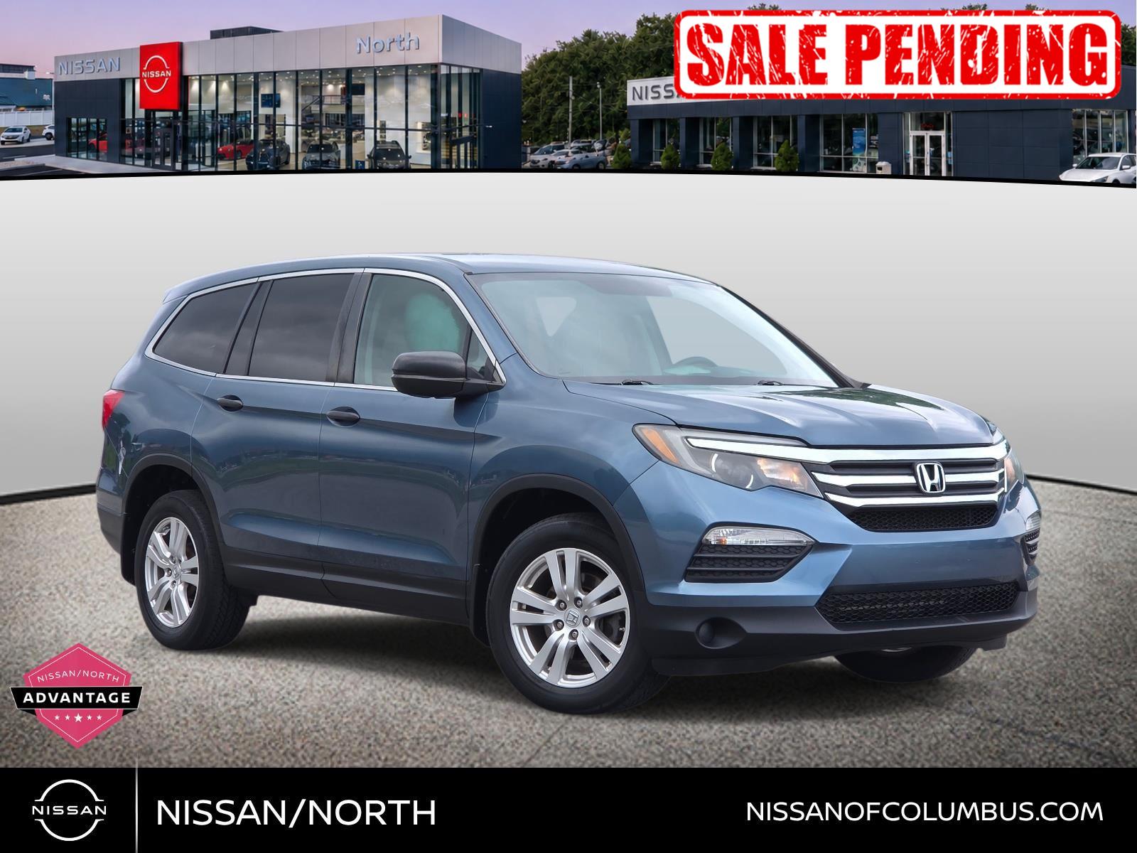 Gray (Steel Sapphire Metallic) 2016 Honda Pilot SUV / Crossover All-Wheel Drive Automatic
