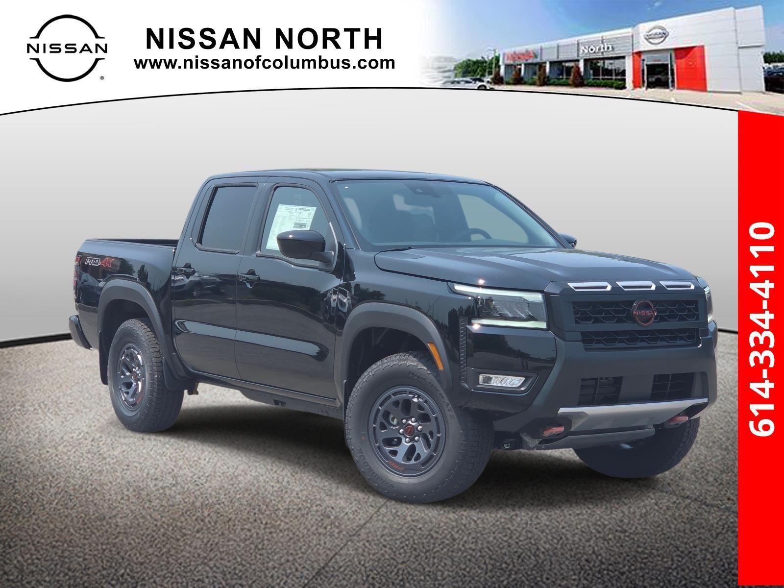 Super Black 2026 Nissan Frontier Pickup Truck Four-Wheel Drive Automatic