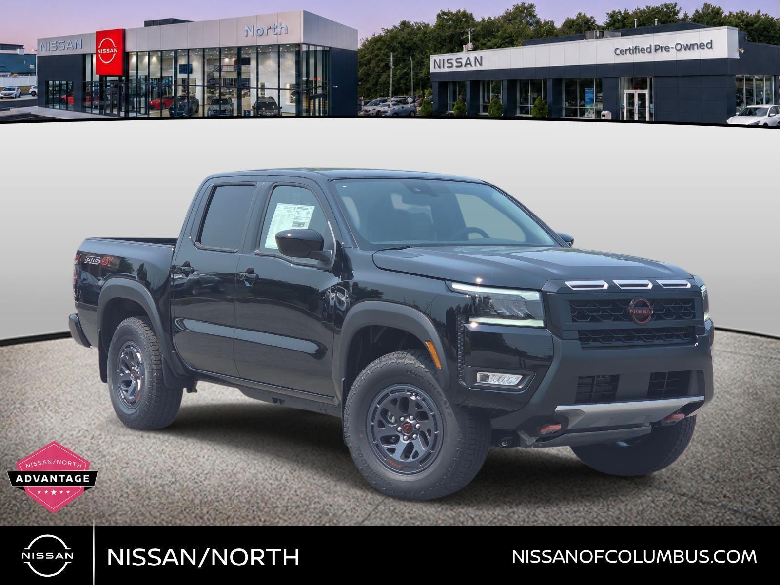 Super Black 2026 Nissan Frontier Pickup Truck Four-Wheel Drive Automatic