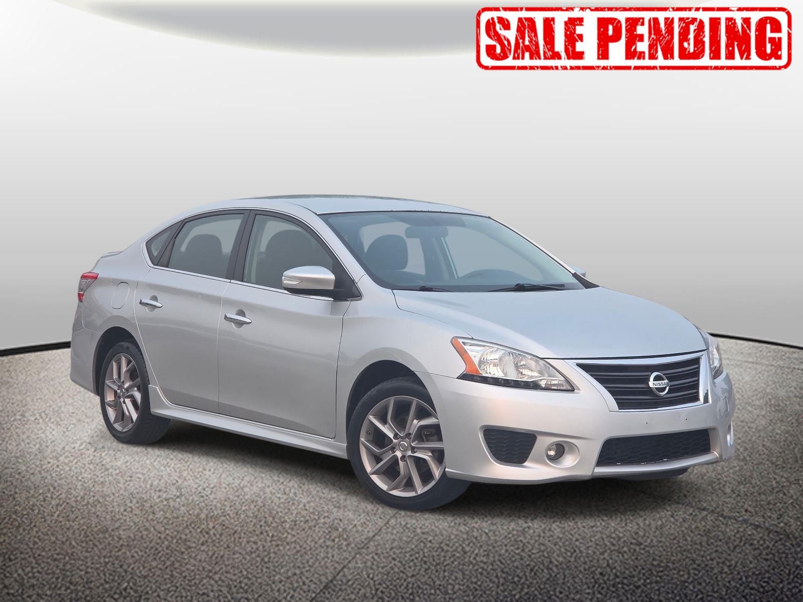 Brilliant Silver 2015 Nissan Sentra Sedan Front-Wheel Drive Continuously Variable Transmission