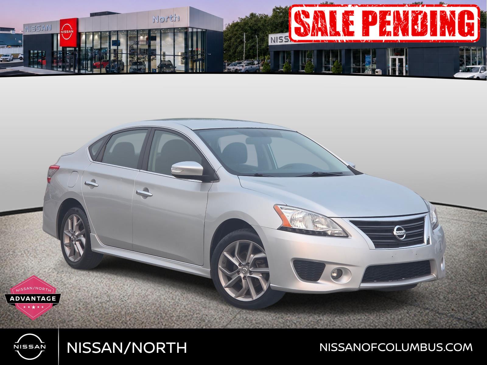 Brilliant Silver 2015 Nissan Sentra Sedan Front-Wheel Drive Continuously Variable Transmission