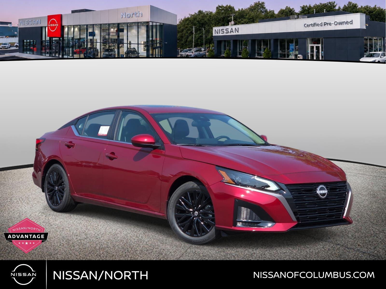 Red (Scarlet Ember Tintcoat) 2026 Nissan Altima Sedan Front-Wheel Drive Continuously Variable Transmission