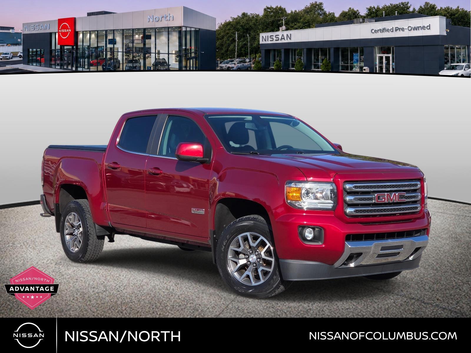 Red Quartz Tintcoat 2017 GMC Canyon Pickup Truck Four-Wheel Drive 8-Speed Automatic