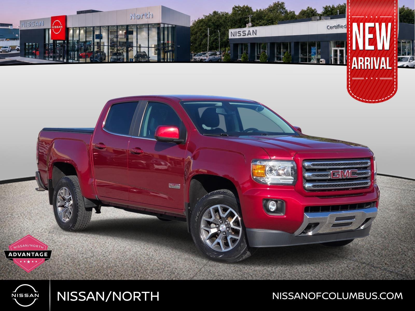 Red Quartz Tintcoat 2017 GMC Canyon Pickup Truck Four-Wheel Drive 8-Speed Automatic