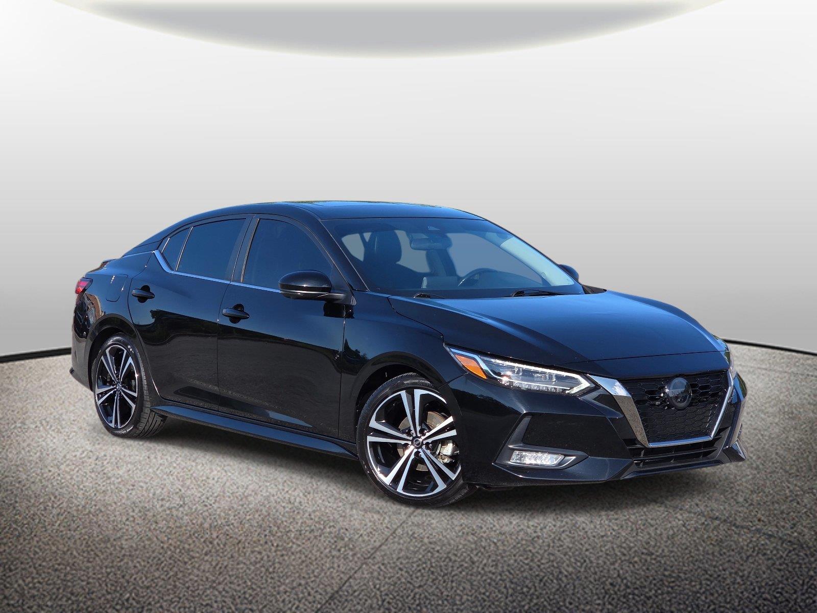 Super Black 2023 Nissan Sentra Sedan Front-Wheel Drive Continuously Variable Transmission