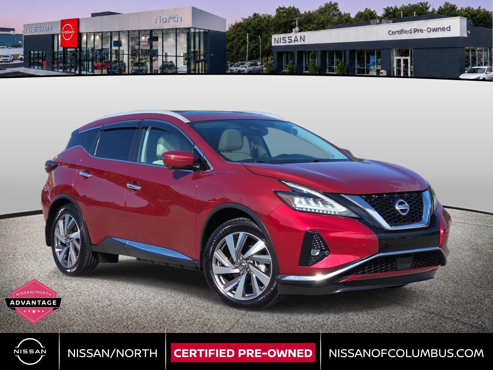 Cayenne Red Metallic 2020 Nissan Murano SUV / Crossover All-Wheel Drive Continuously Variable Transmission