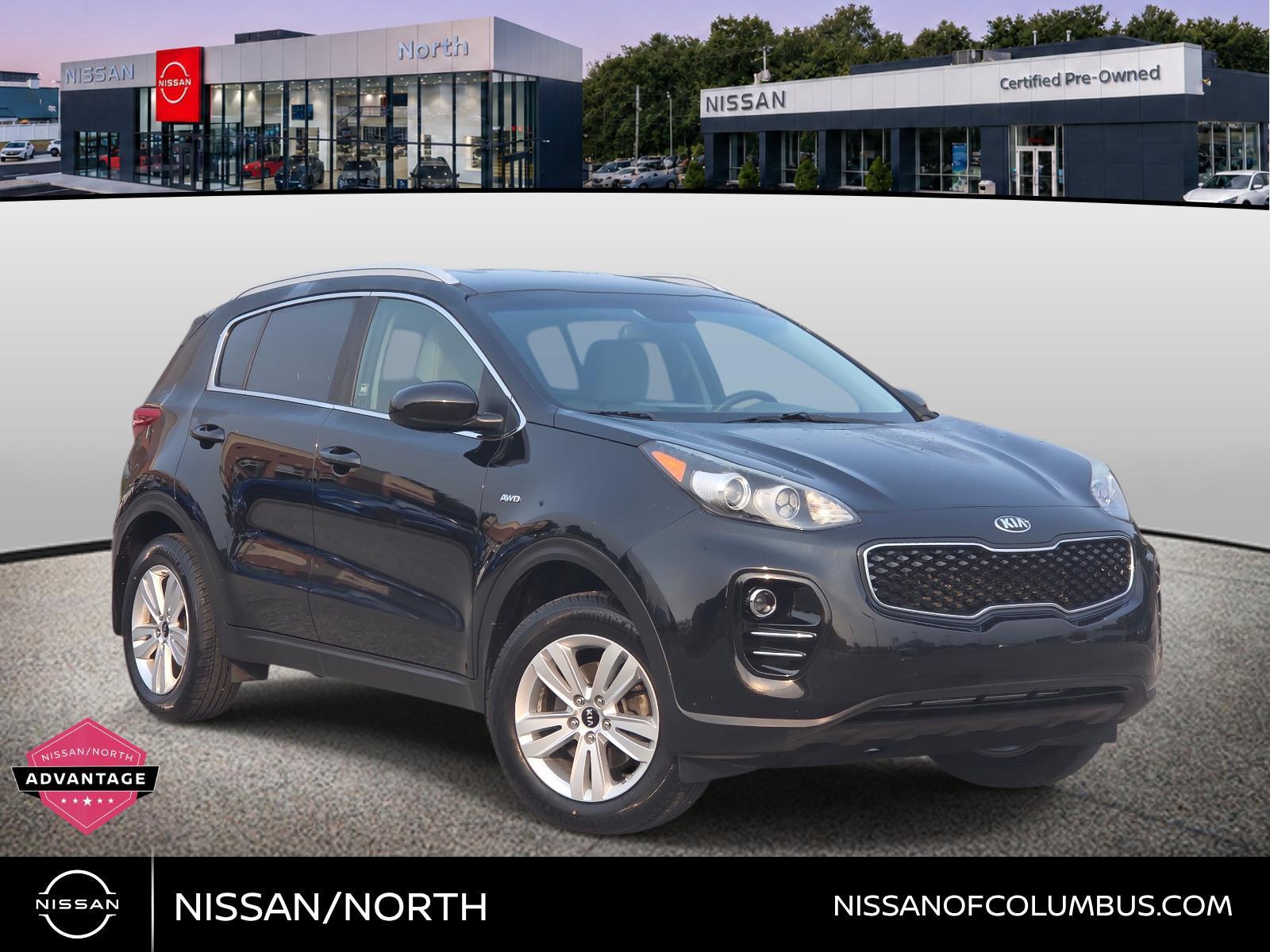 Black Cherry 2019 Kia Sportage SUV / Crossover All-Wheel Drive Automatic