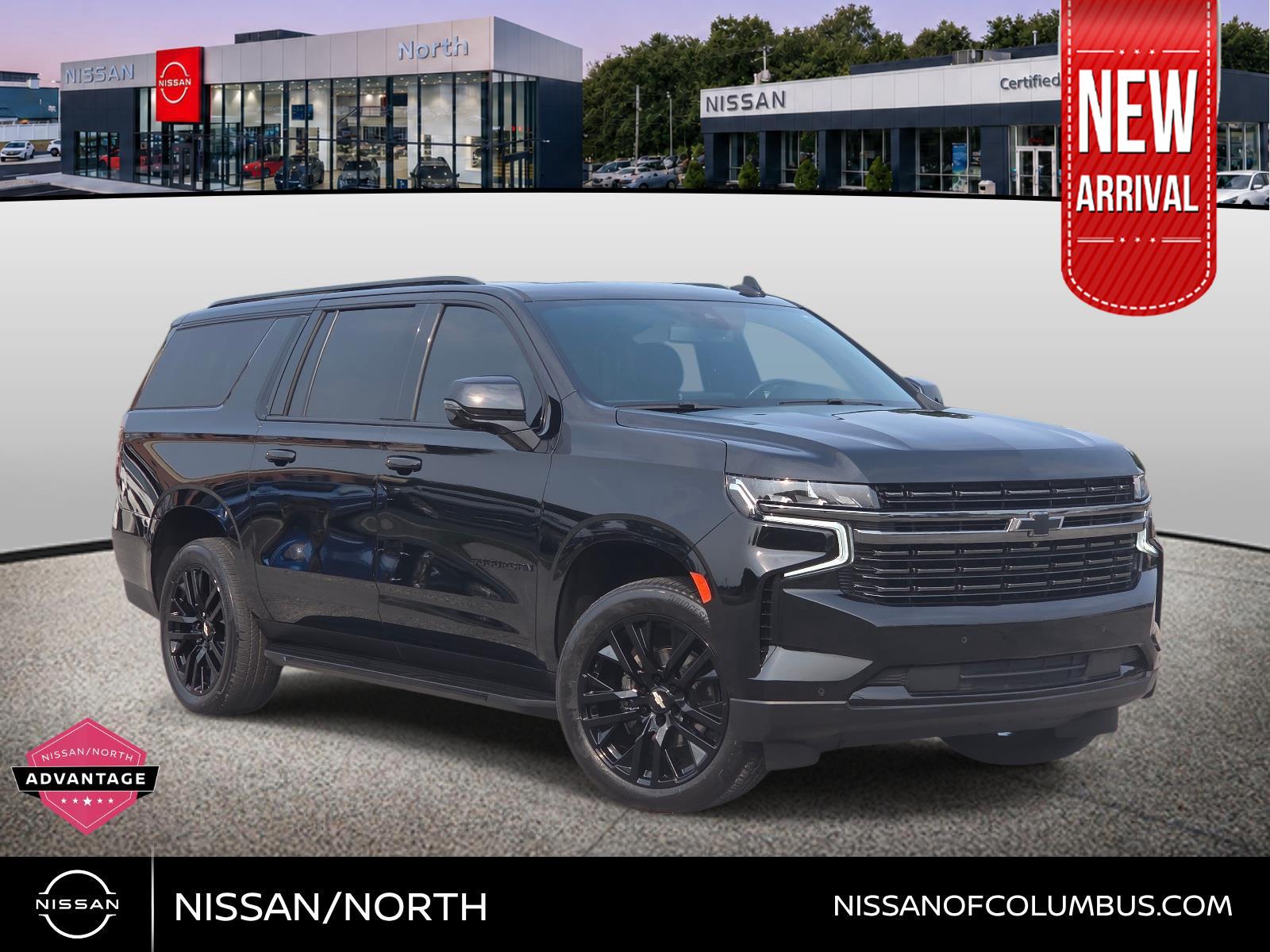 Black 2022 Chevrolet Suburban SUV / Crossover Four-Wheel Drive Automatic