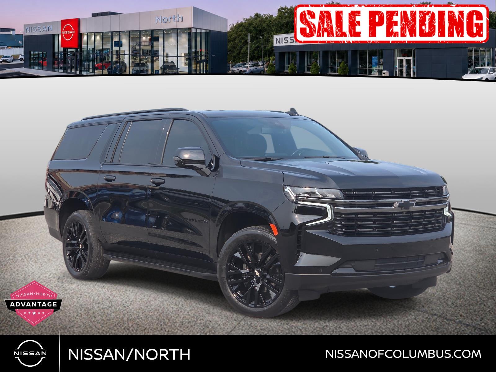 Black 2022 Chevrolet Suburban SUV / Crossover Four-Wheel Drive Automatic
