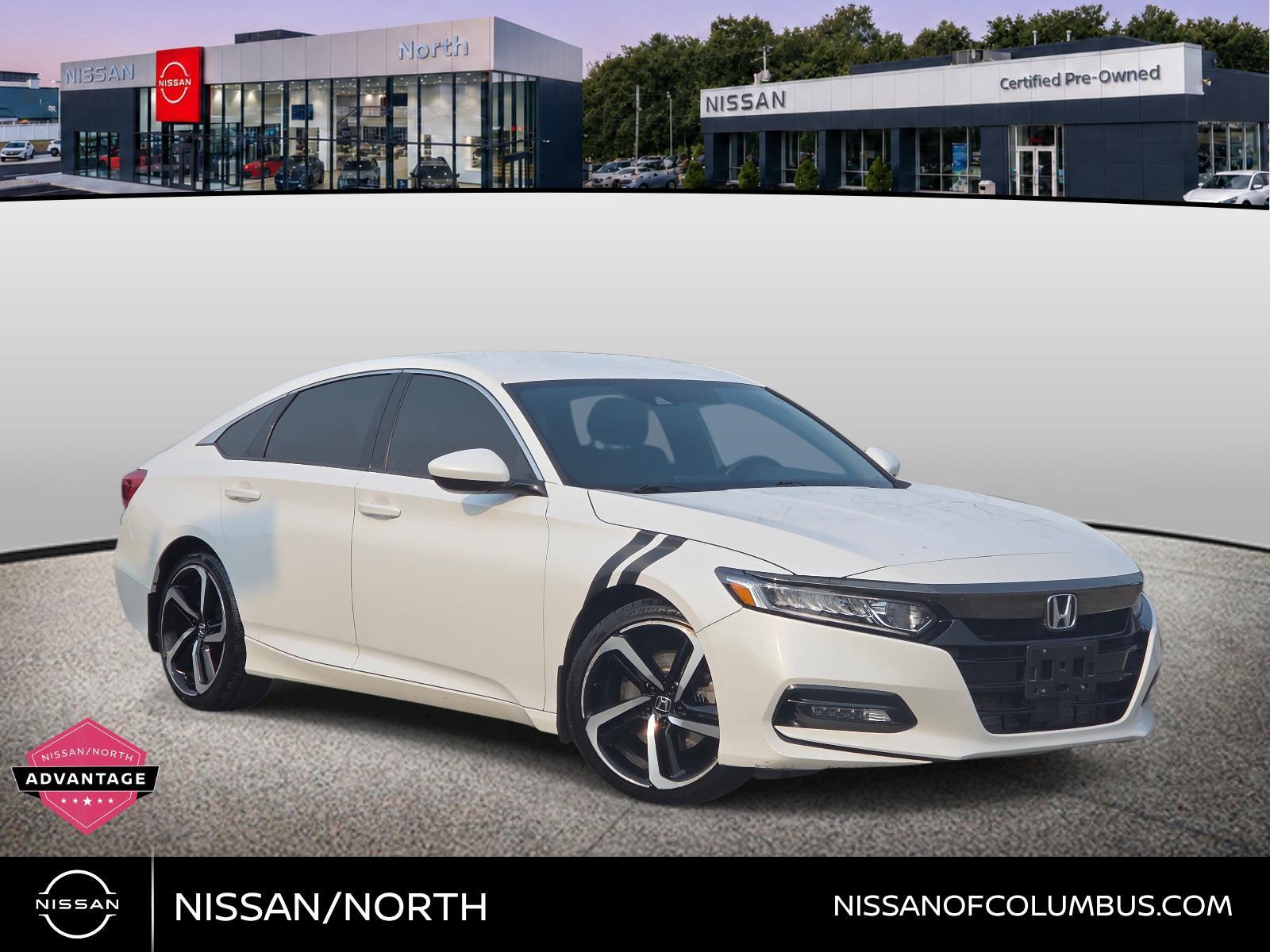 2018 Honda Accord Sedan Front-Wheel Drive Continuously Variable Transmission