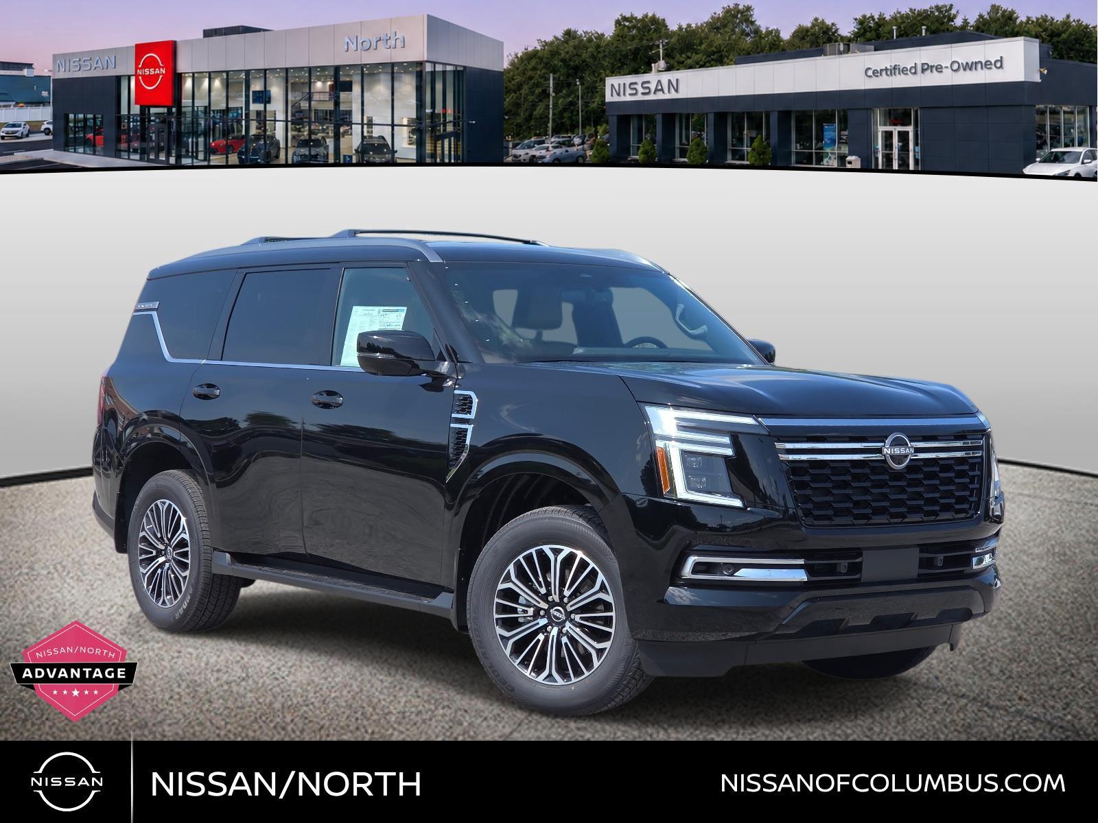 Super Black 2026 Nissan Armada SUV / Crossover Four-Wheel Drive Automatic