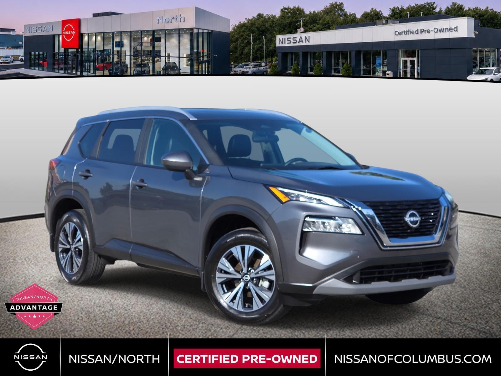 Gray (Gun Metallic) 2023 Nissan Rogue SUV / Crossover All-Wheel Drive Continuously Variable Transmission