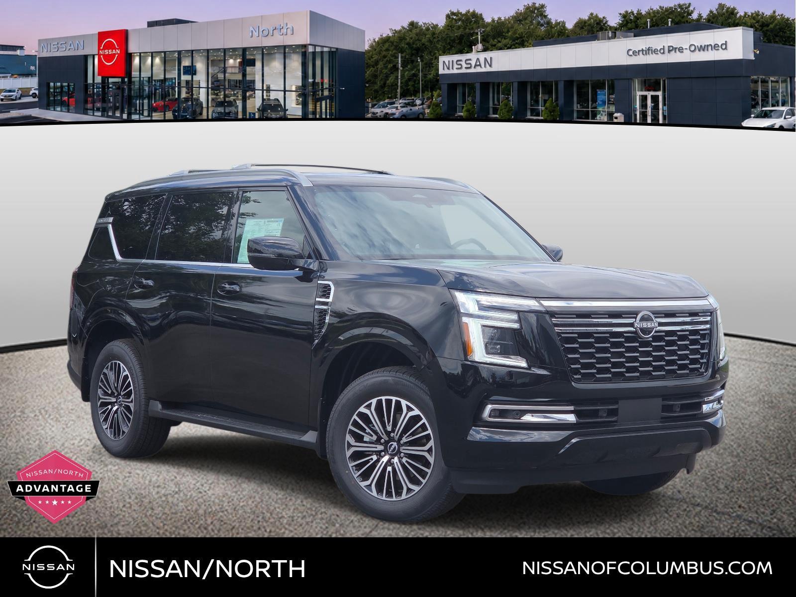 Super Black 2026 Nissan Armada SUV / Crossover Four-Wheel Drive Automatic