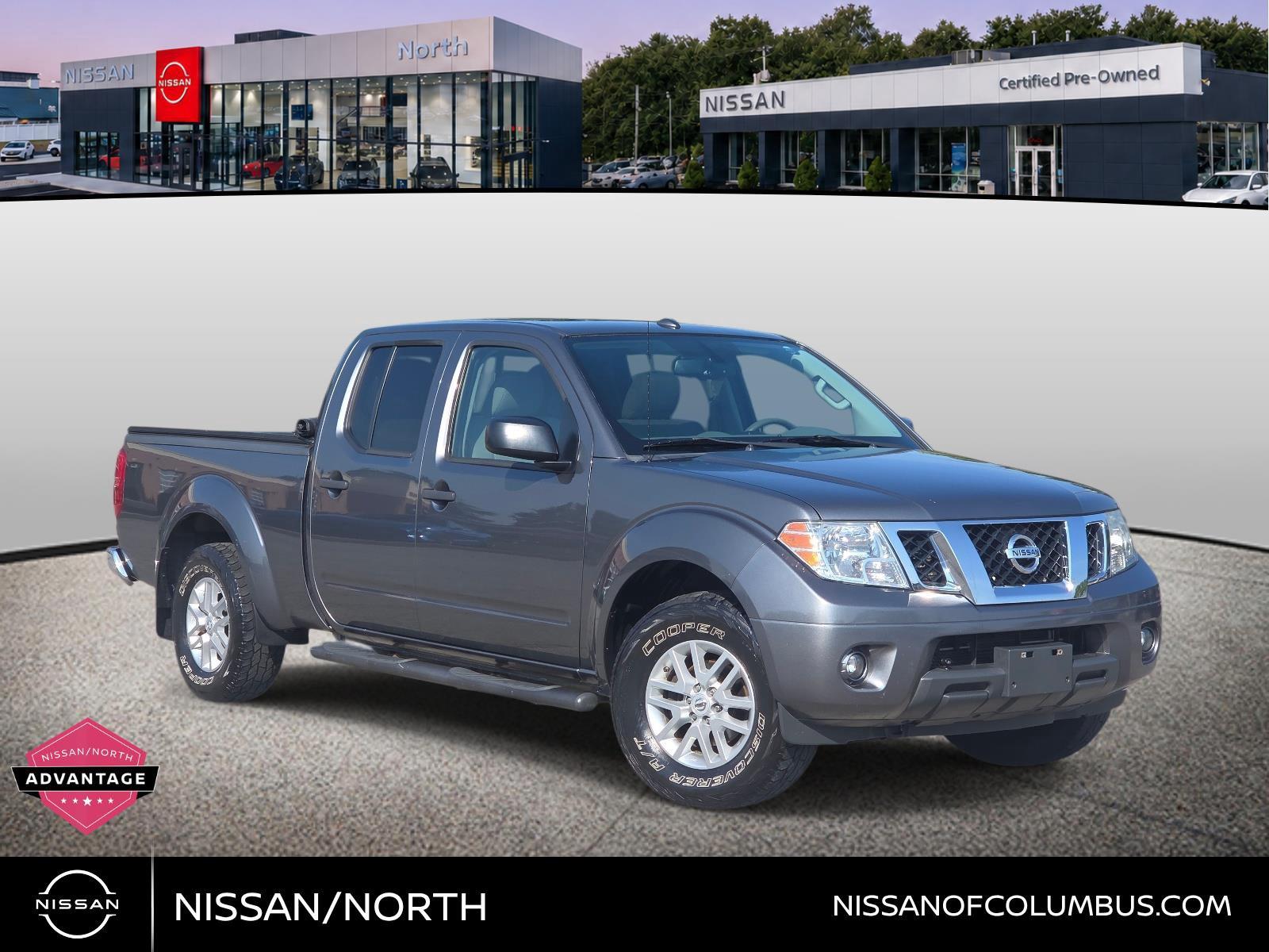 Gray (Gun Metallic) 2016 Nissan Frontier Pickup Truck Four-Wheel Drive Automatic