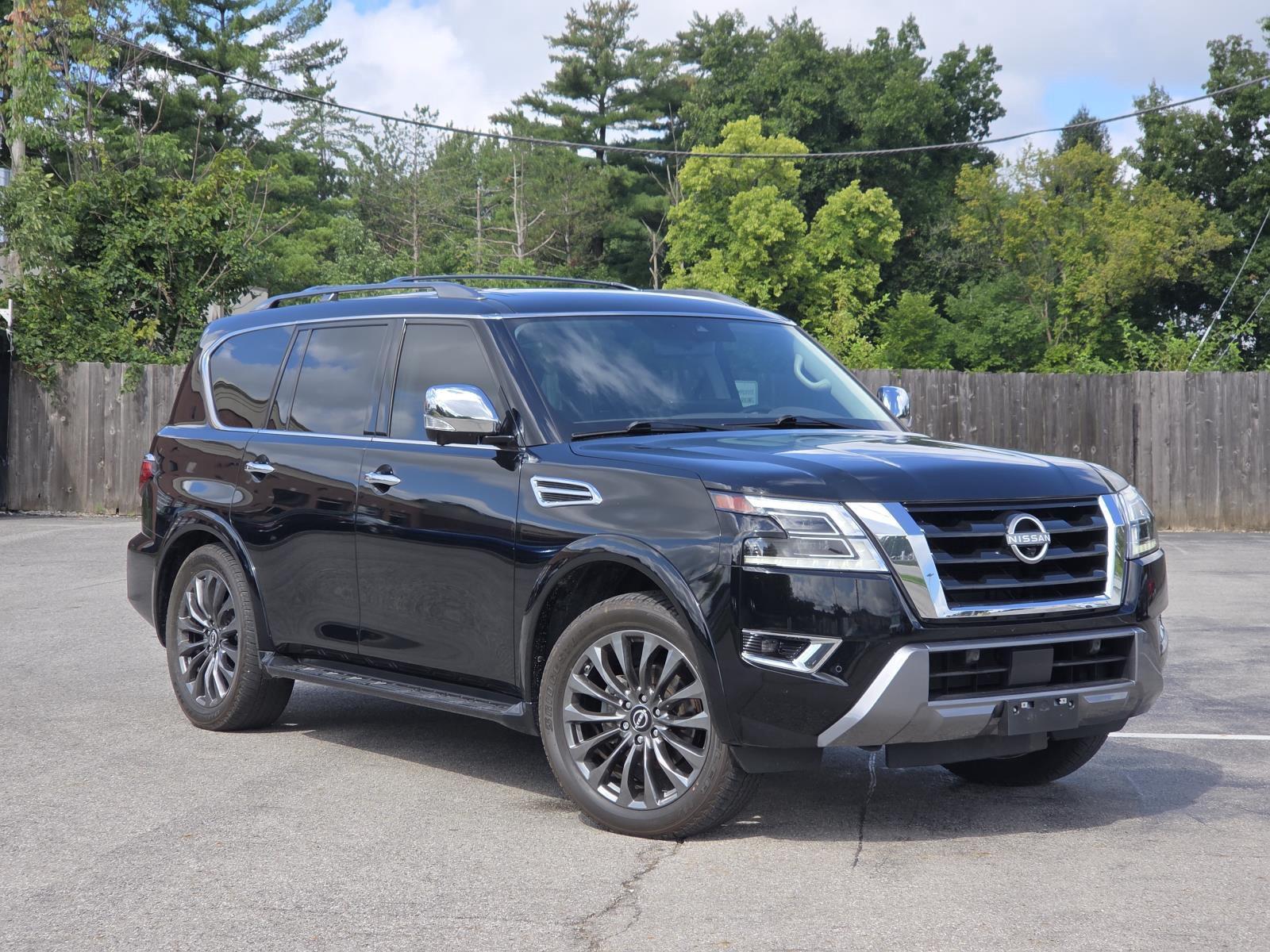 Super Black 2023 Nissan Armada SUV / Crossover Four-Wheel Drive Automatic