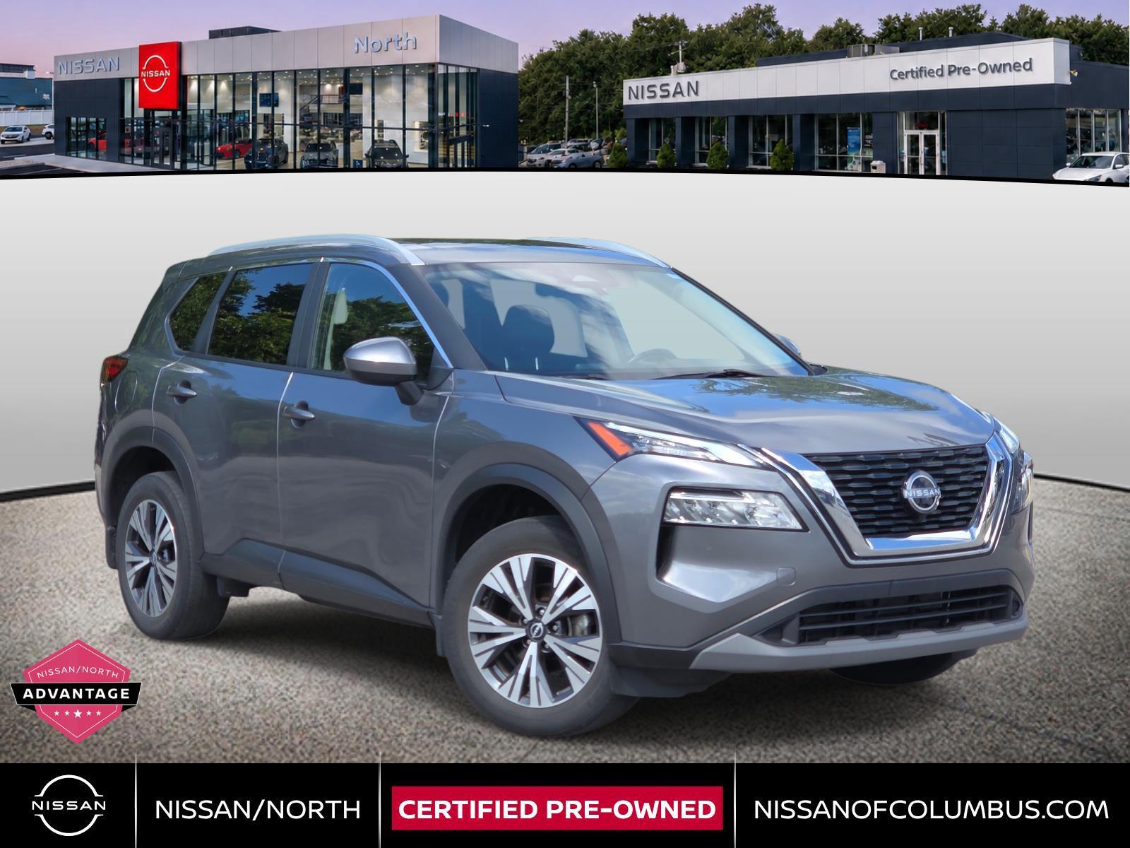 Gray (Gun Metallic) 2023 Nissan Rogue SUV / Crossover All-Wheel Drive Continuously Variable Transmission