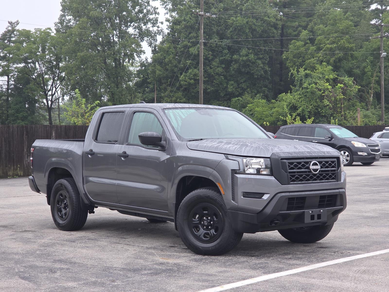 Gray (Gun Metallic) 2024 Nissan Frontier Pickup Truck Four-Wheel Drive Automatic
