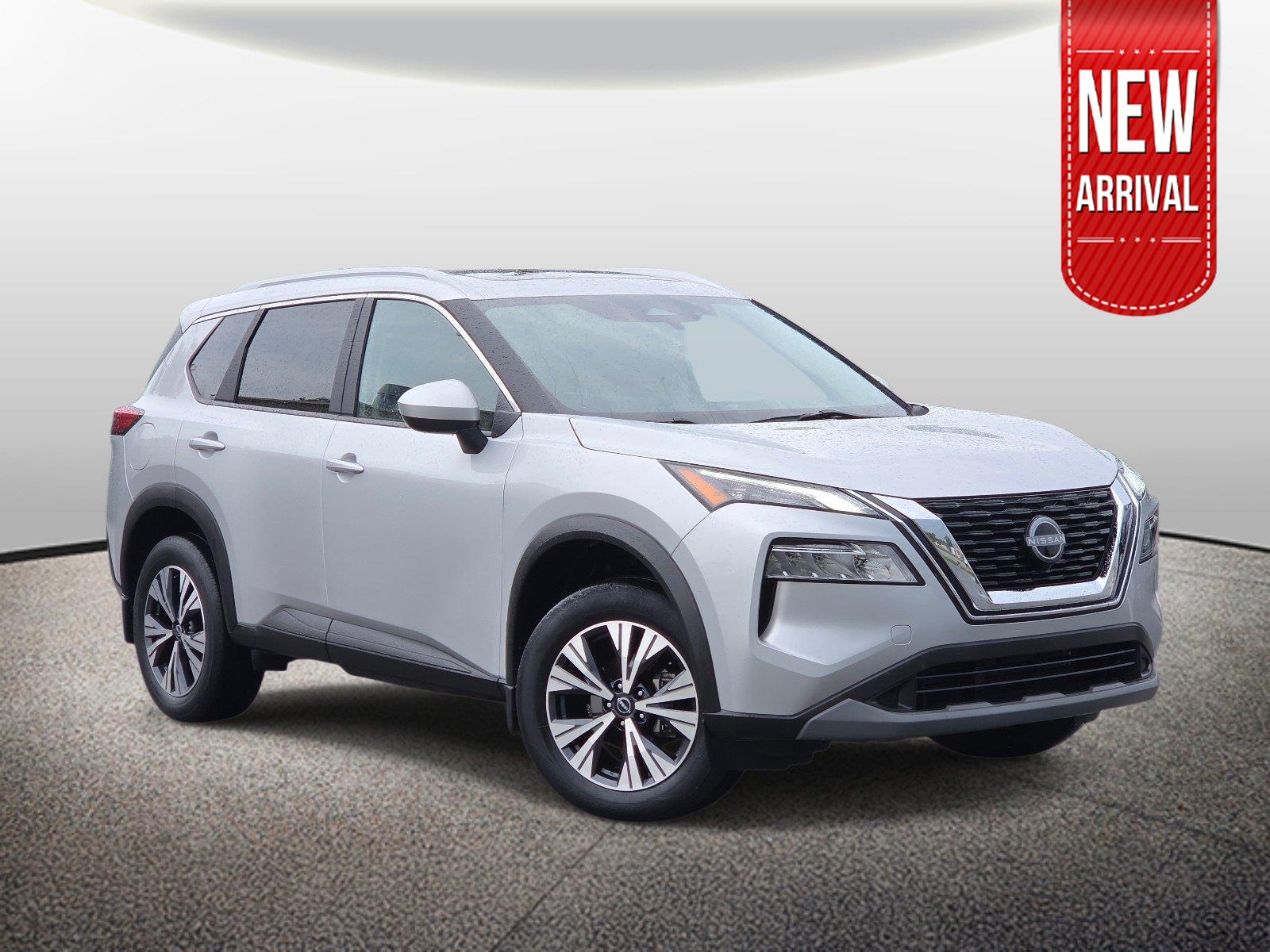 Brilliant Silver Metallic 2023 Nissan Rogue SUV / Crossover All-Wheel Drive Continuously Variable Transmission