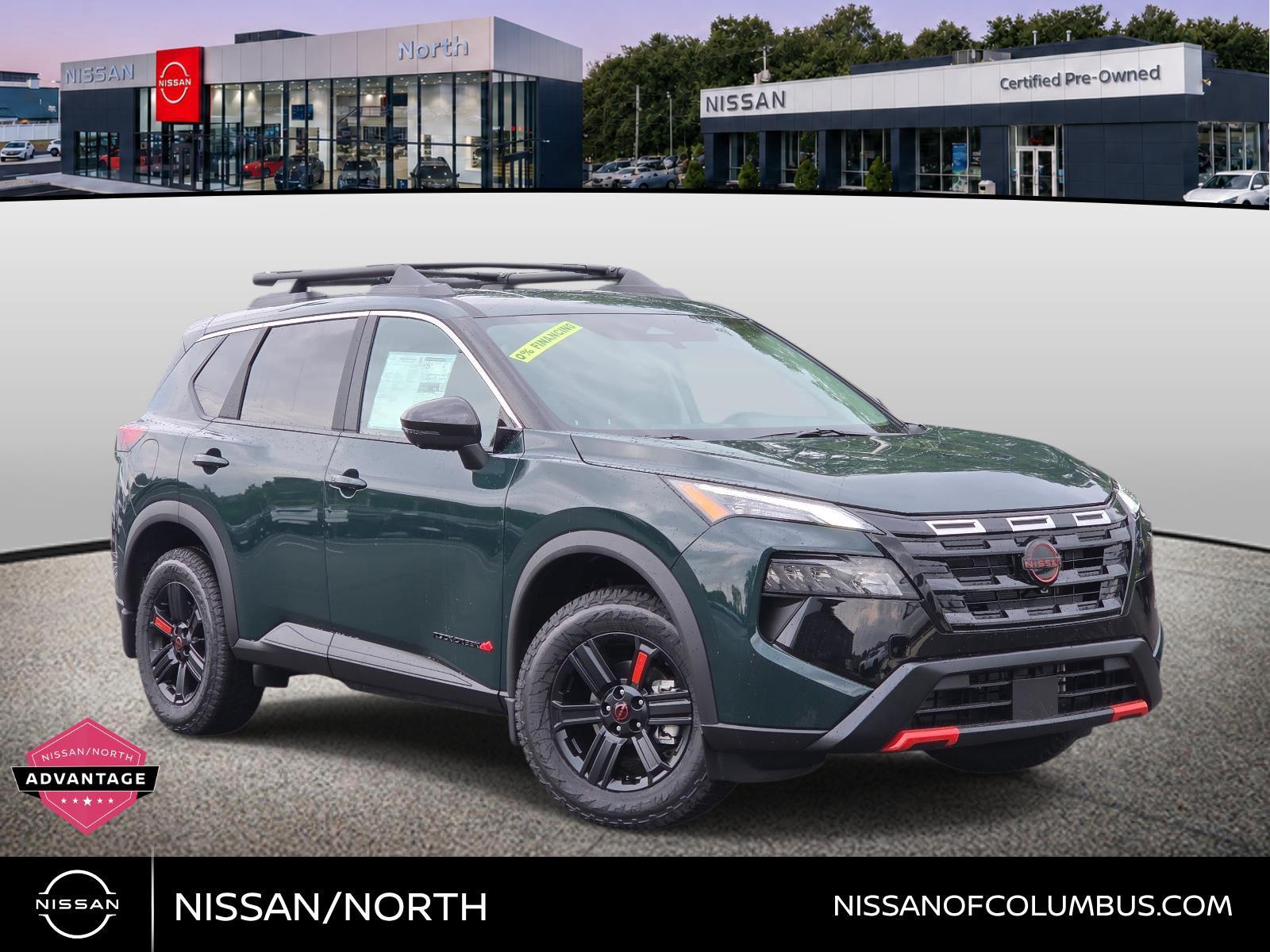Black (Obsidian Green) 2026 Nissan Rogue SUV / Crossover All-Wheel Drive Continuously Variable Transmission
