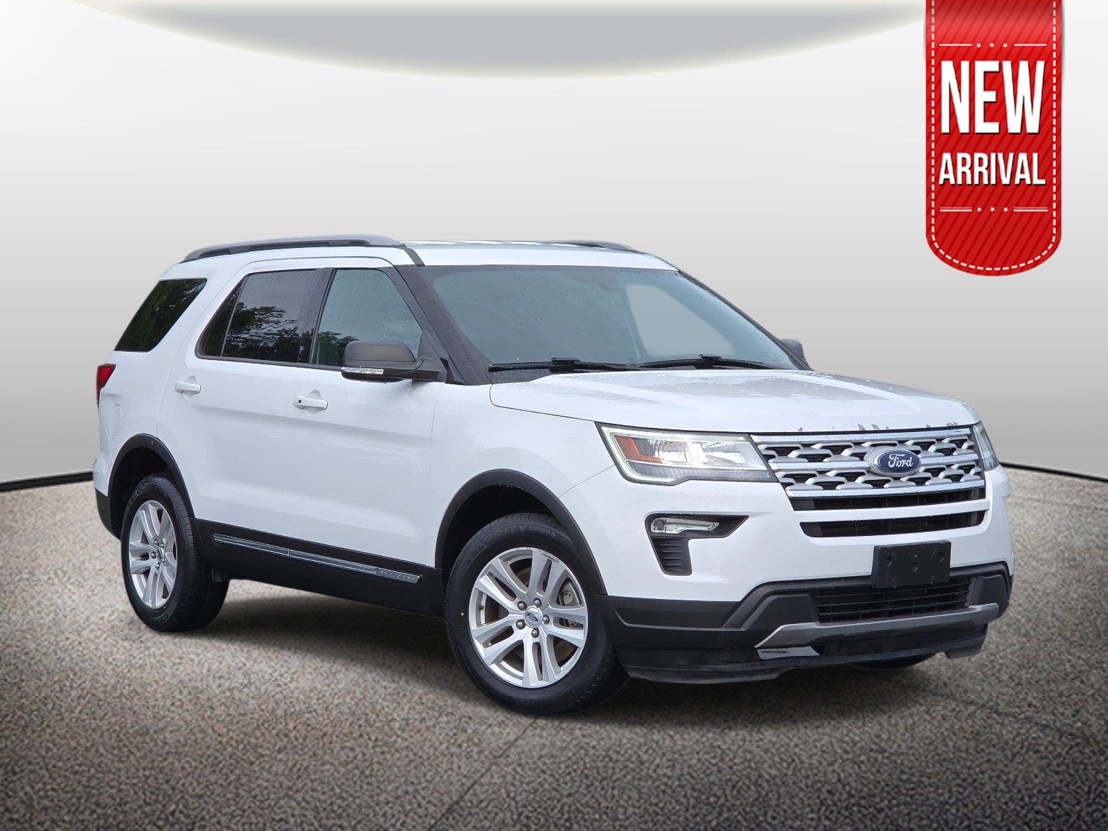 Oxford White 2019 Ford Explorer SUV / Crossover All-Wheel Drive 6-Speed Automatic
