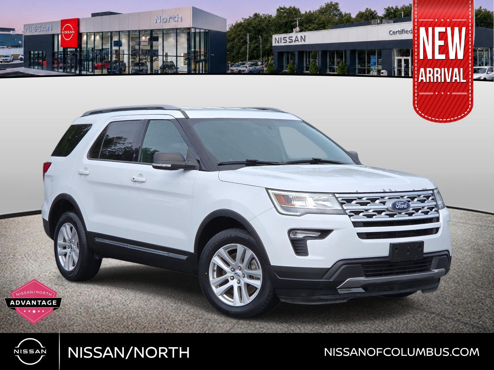 Oxford White 2019 Ford Explorer SUV / Crossover All-Wheel Drive 6-Speed Automatic