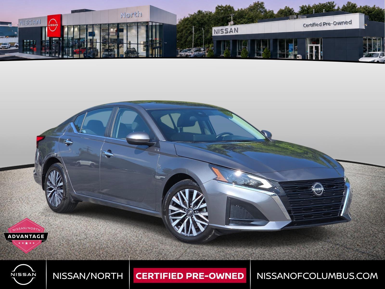 Gray (Gun Metallic) 2024 Nissan Altima Sedan All-Wheel Drive Continuously Variable Transmission