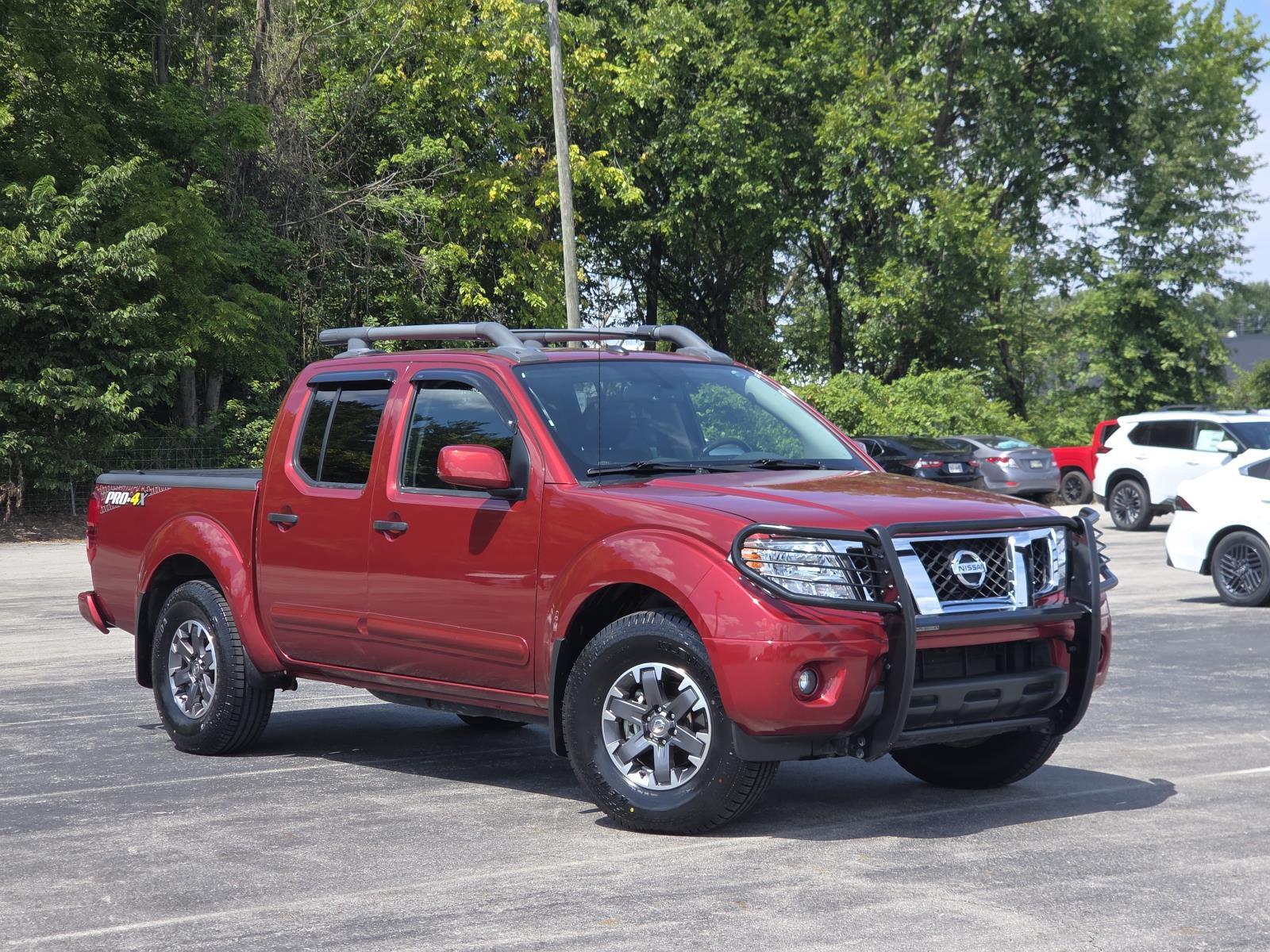 Cayenne Red Metallic 2020 Nissan Frontier Pickup Truck Four-Wheel Drive Automatic