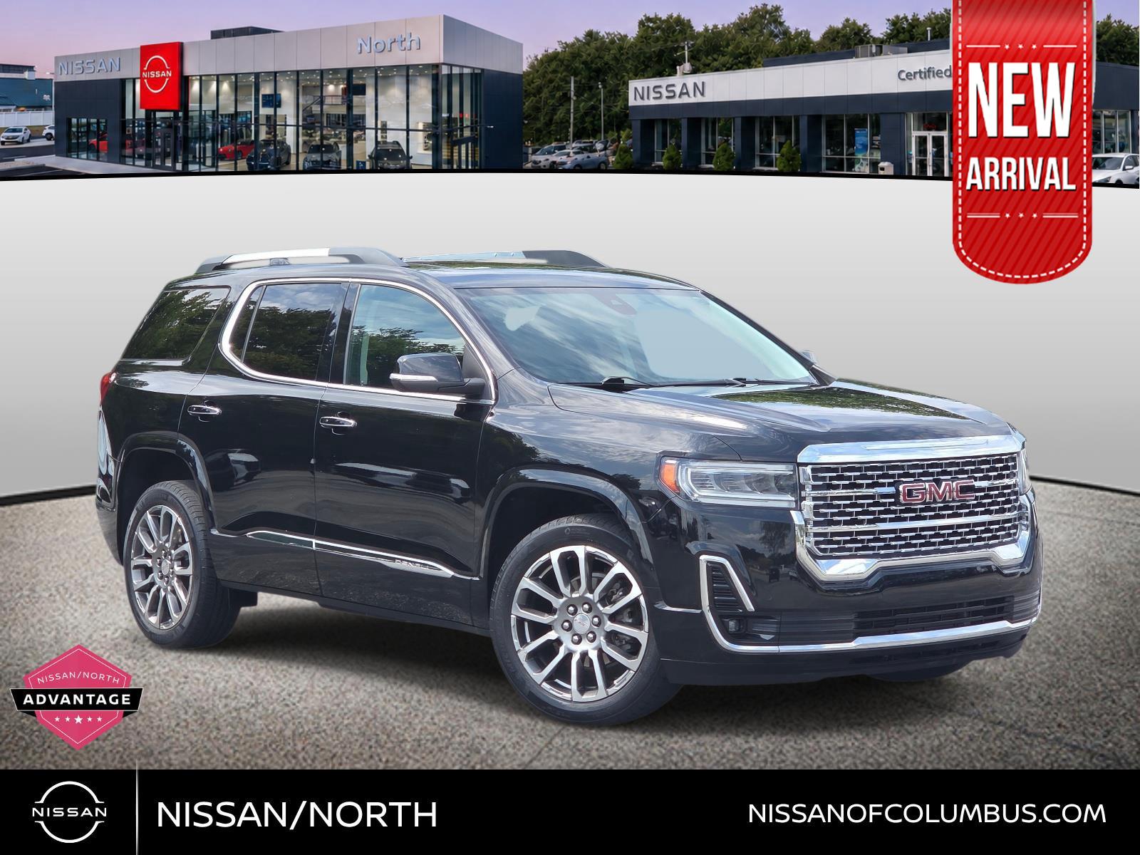 Black (Ebony Twilight Metallic) 2021 GMC Acadia SUV / Crossover Four-Wheel Drive 9-Speed Automatic