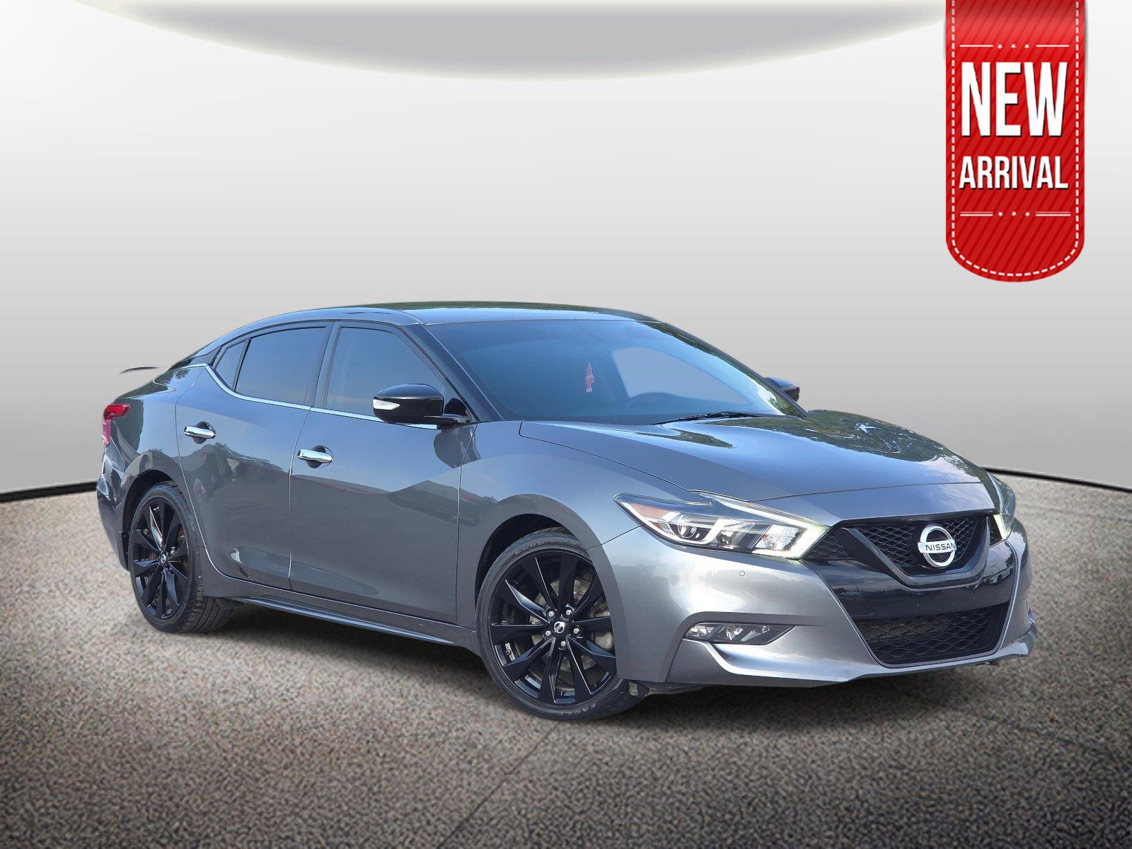 Gray (Gun Metallic) 2018 Nissan Maxima Sedan Front-Wheel Drive Continuously Variable Transmission